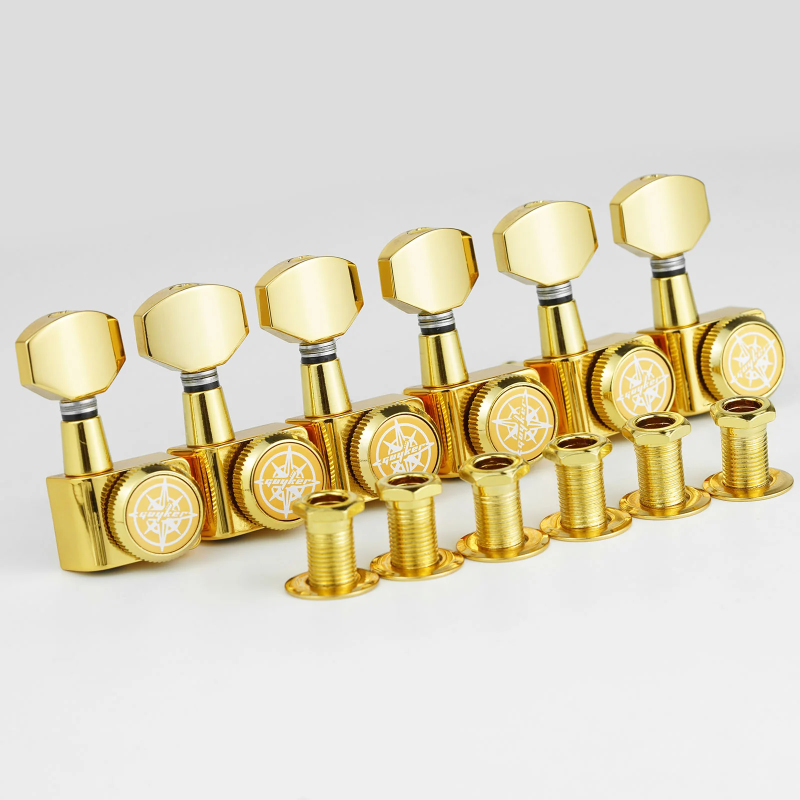 Guyker GK-D-434SP Locking Tuners Dopamine Color No-Screw 1:18 for Guitar - Image 27