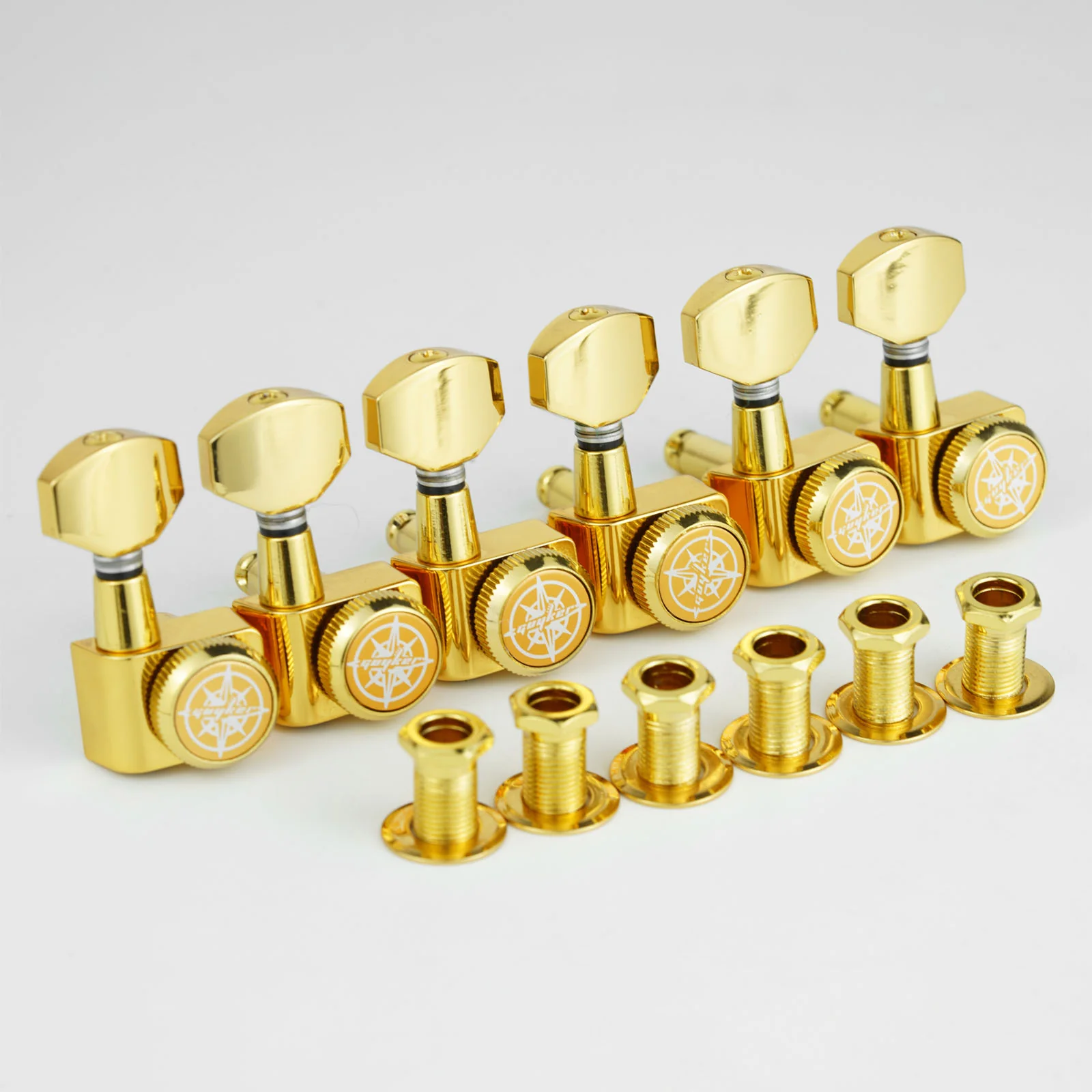 Guyker GK-D-434SP Locking Tuners Dopamine Color No-Screw 1:18 for Guitar - Image 28