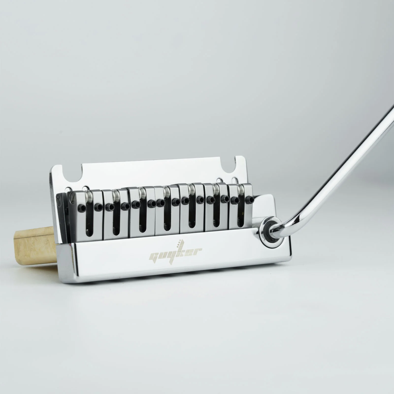Guyker GG1009-7 7-String Tremolo Bridge with Brass Saddles & Brass Block - Image 5