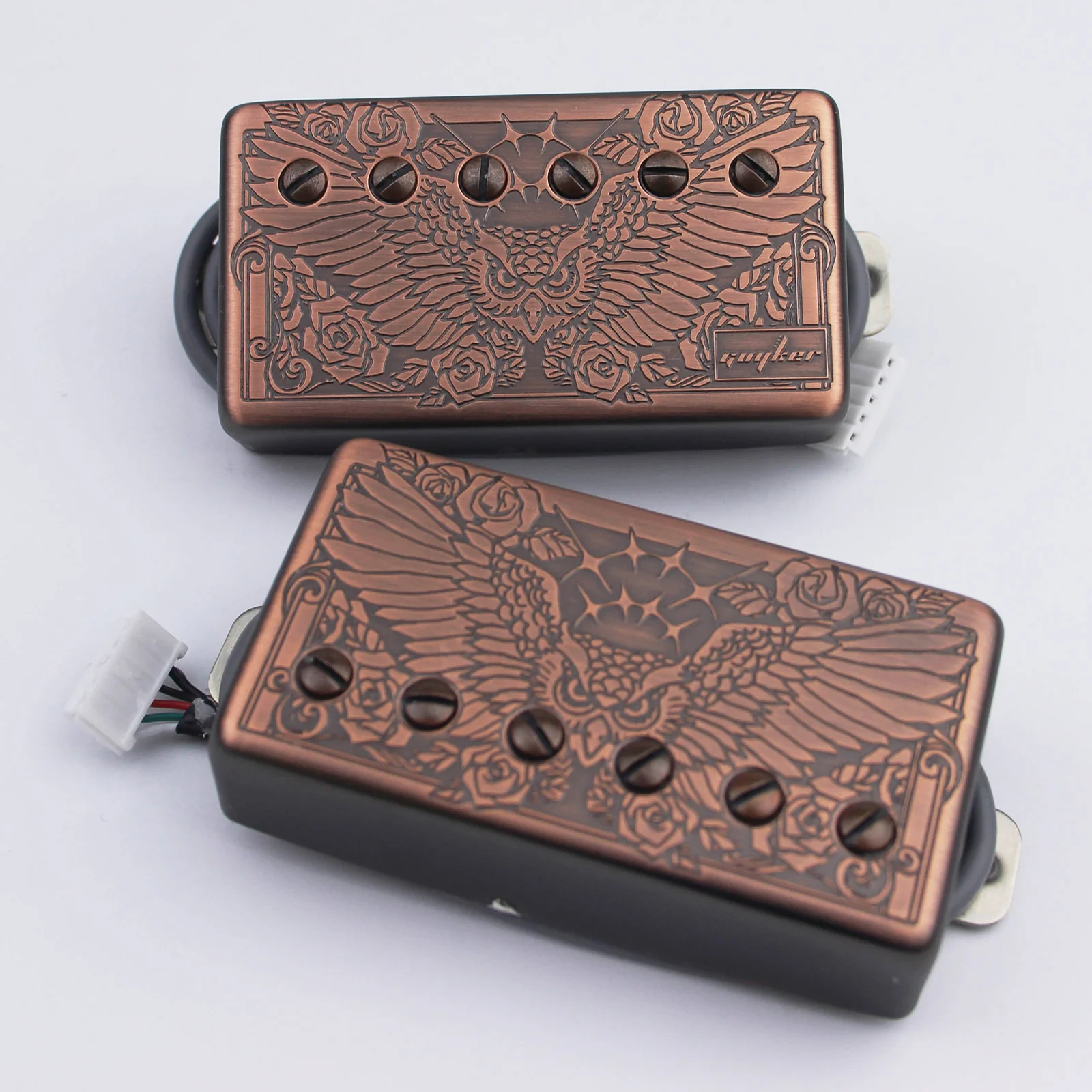 Guyker Alnico Humbucker Pickup For LP Guitar With Pickup Cover - Image 8
