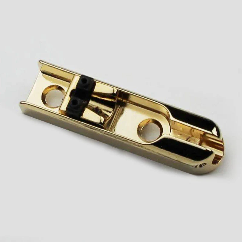 Guyker Bass Guitar Bridge Saddles Adjustable Zinc Alloy Tailpiece BB114 - Image 5
