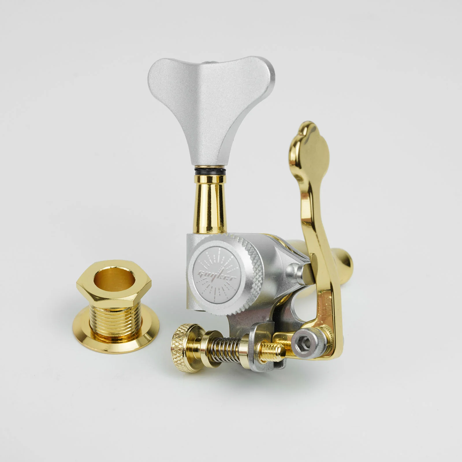 Guyker BBA-150D Bass Drop D Locking Machine Head Tuner Right Hand for Electric Bass - Image 23