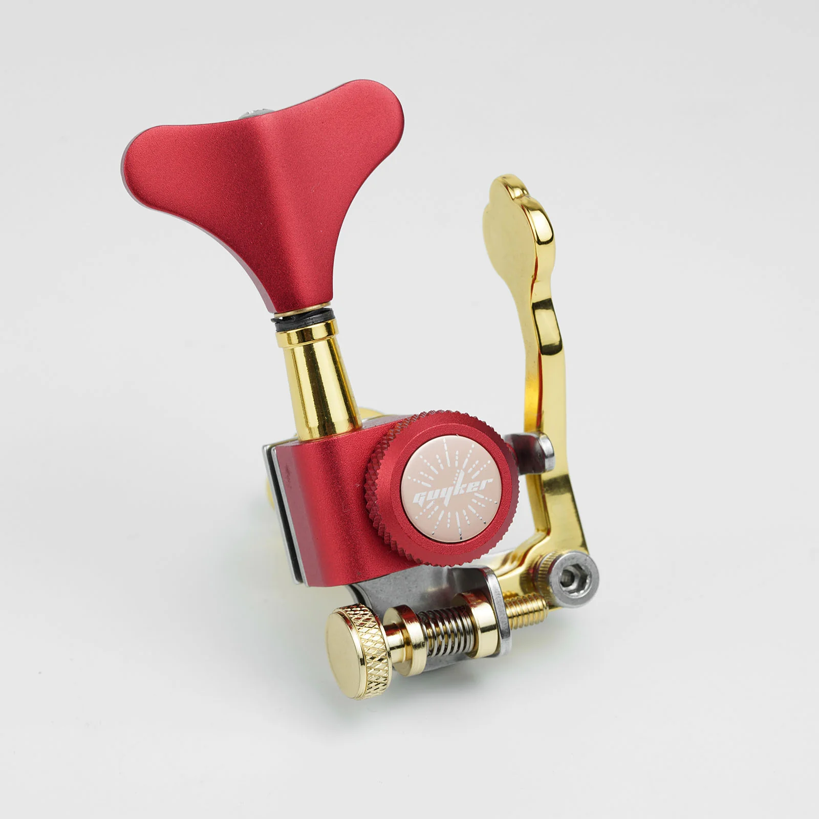 Guyker BBA-150D Bass Drop D Locking Machine Head Tuner Right Hand for Electric Bass - Image 25
