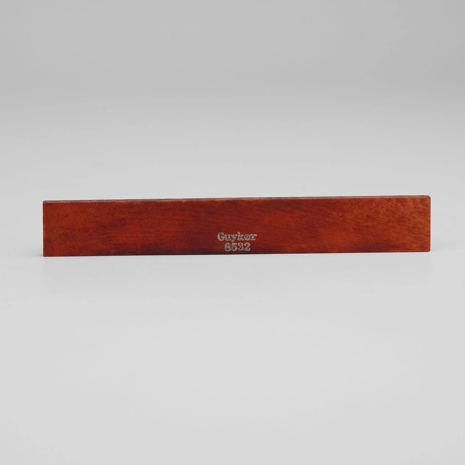 Guyker Red Bone Guitar Nut Flat Bottom & Raw for Acoustic Guitar - Image 3