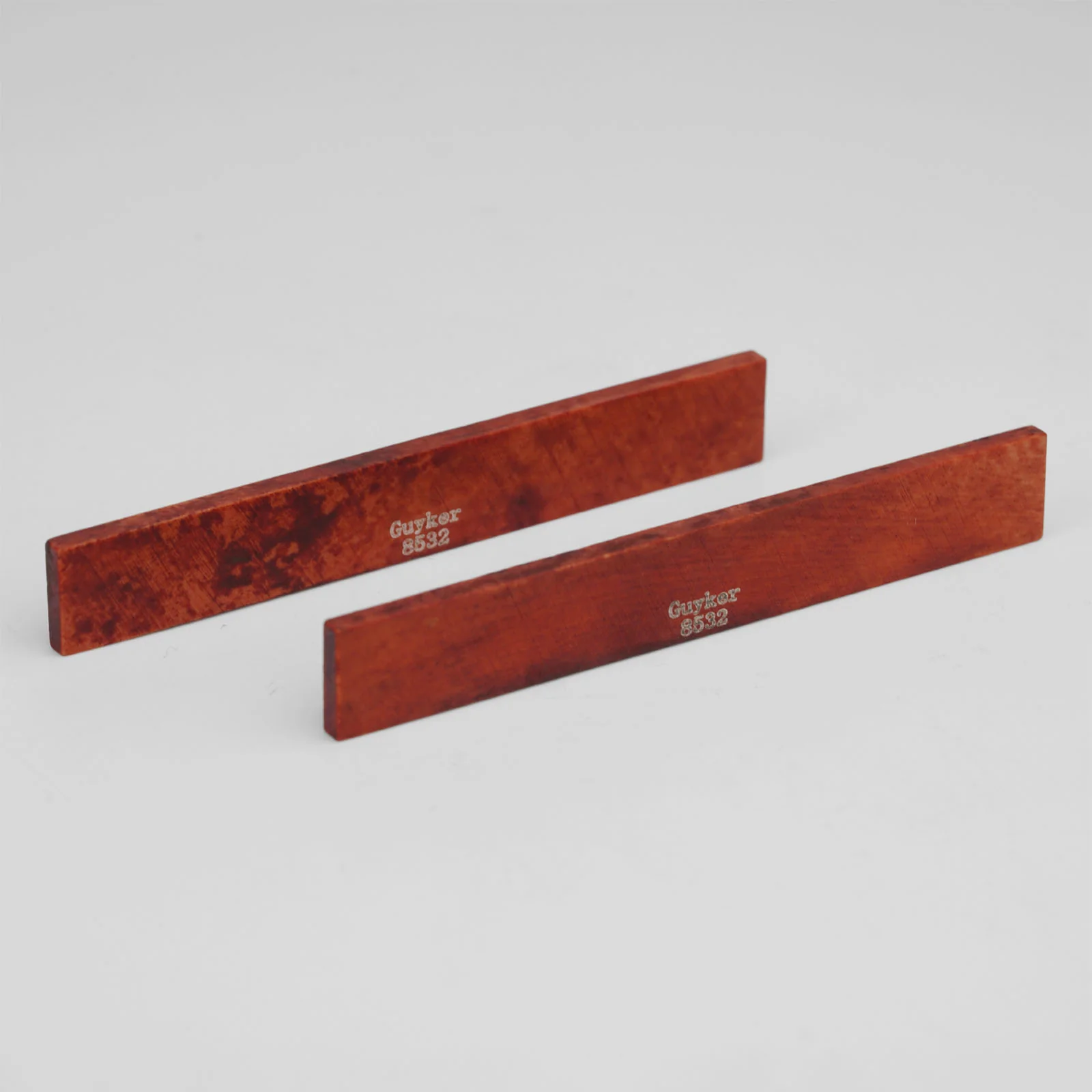 Guyker Red Bone Guitar Nut Flat Bottom & Raw for Acoustic Guitar - Image 4