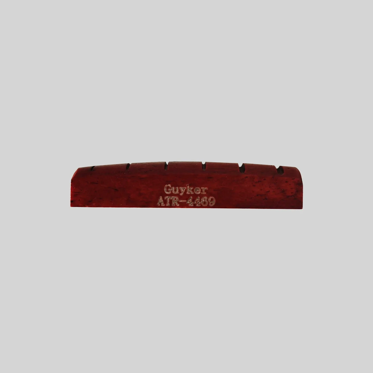 Guyker Red Bone Guitar Nut Flat Bottom & Raw for Acoustic Guitar - Image 5
