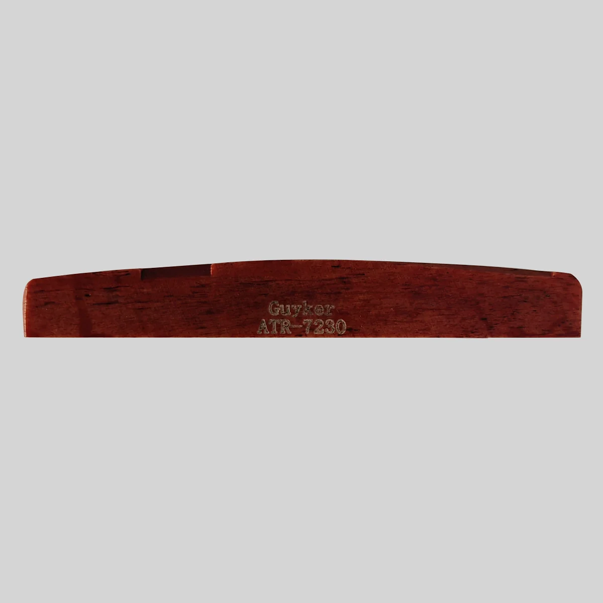 Guyker Red Bone Guitar Nut Flat Bottom & Raw for Acoustic Guitar - Image 6