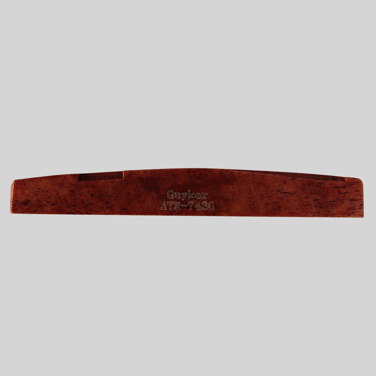Guyker Red Bone Guitar Nut Flat Bottom & Raw for Acoustic Guitar - Image 7