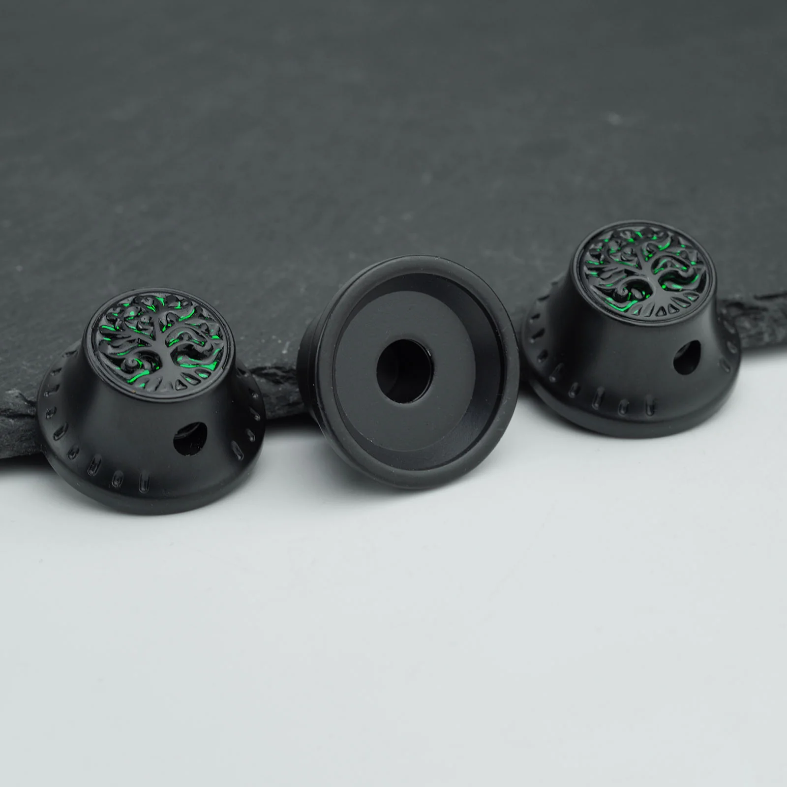 Guyker CKB033 Control Knob Tree of Life Bell Shape 6.3mm for Electric Guitar & Bass - Image 8