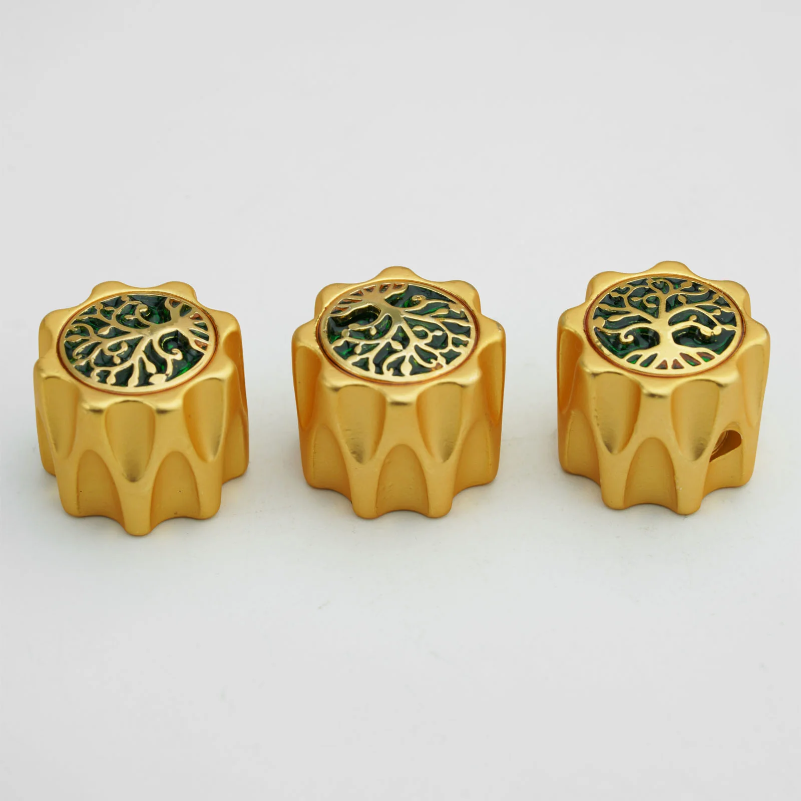 Guyker CKB034 Control Knob Tree of Life Top 6.3mm for Electric Guitar & Bass - Image 10