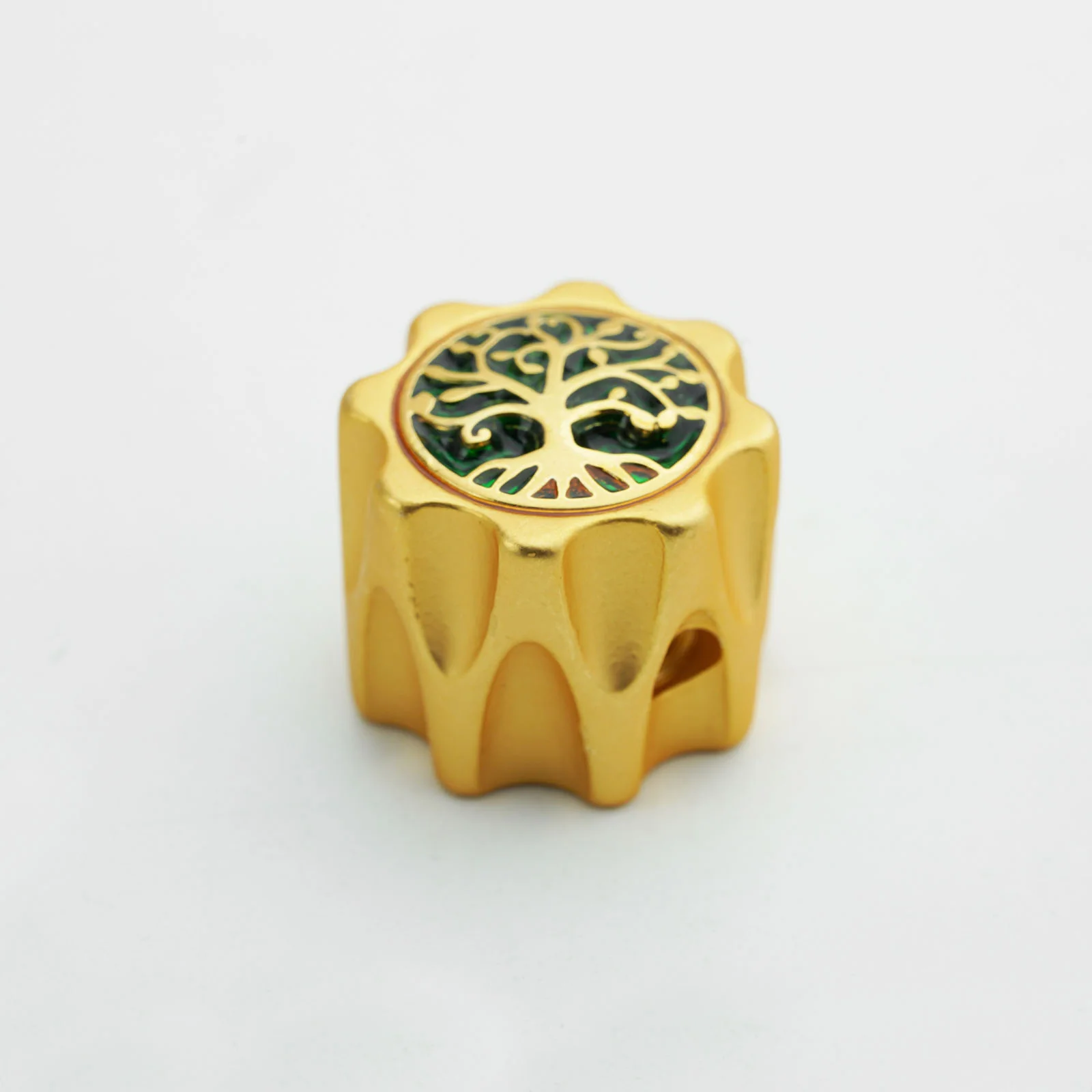Guyker CKB034 Control Knob Tree of Life Top 6.3mm for Electric Guitar & Bass - Image 9
