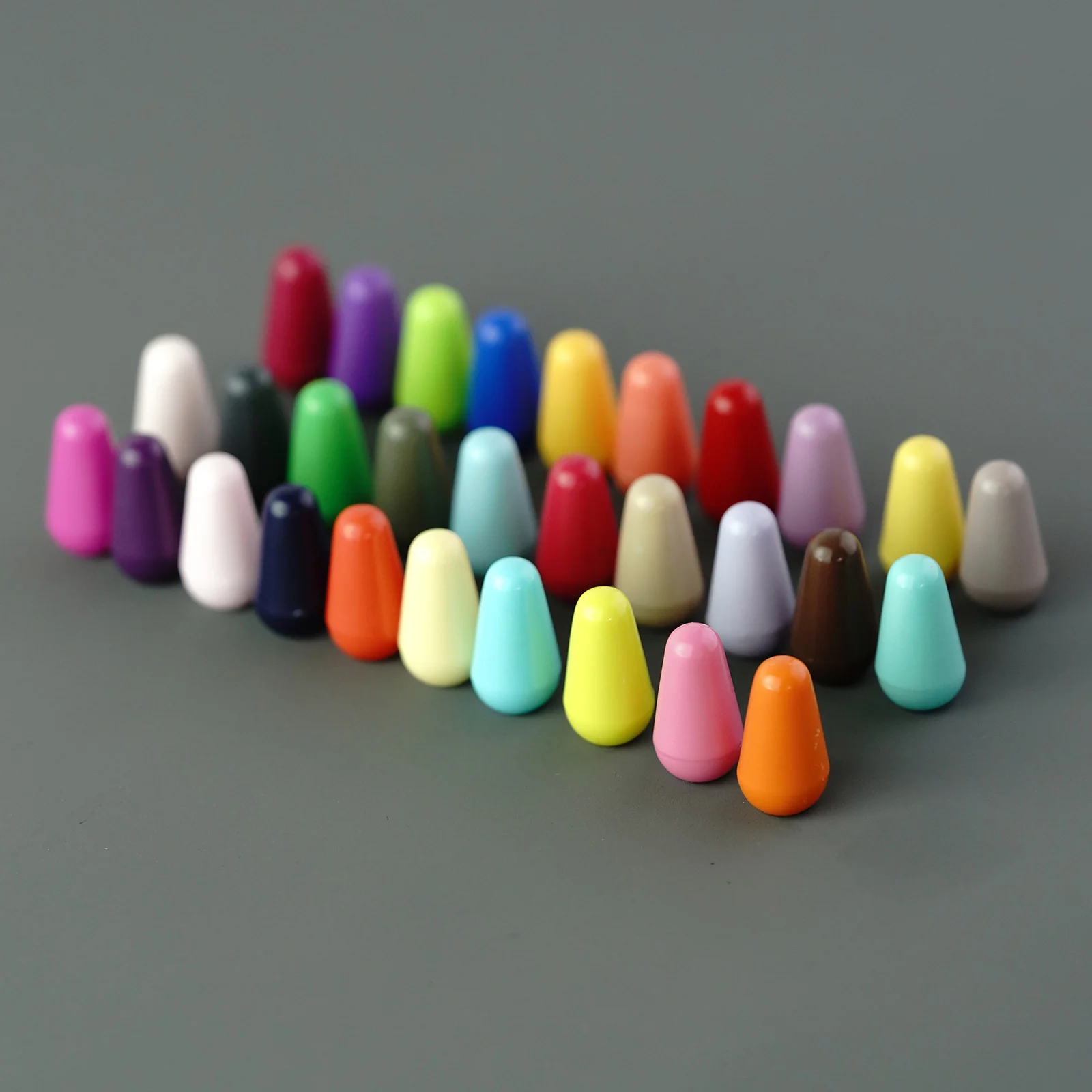 Guyker Dopamine Color Switch Knobs for Import Stratocaster Guitar (30Pcs) - Image 4