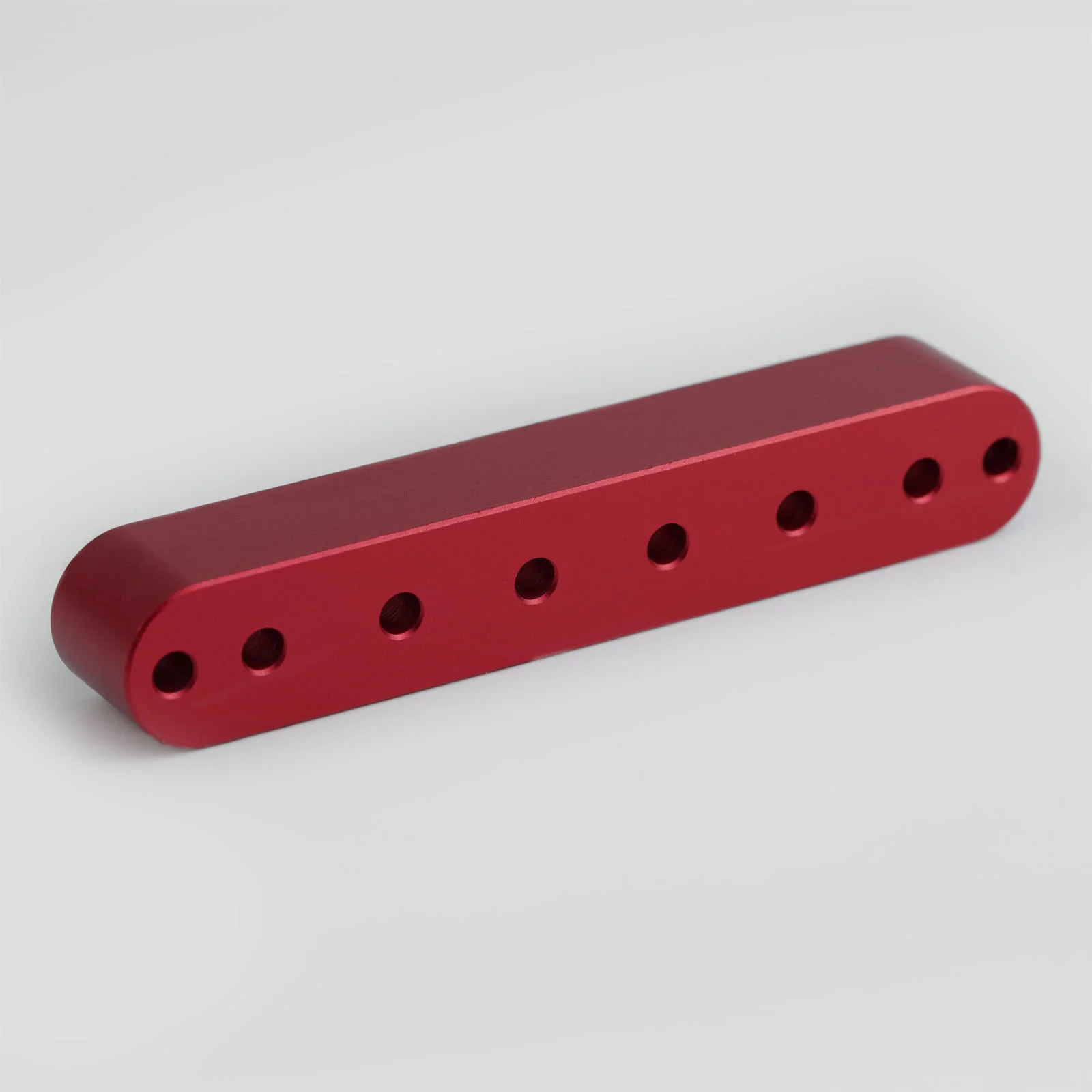 Guyker FB-06 CNC Aluminum 6-String Ferrule Block for Through-Body Guitars - Image 11