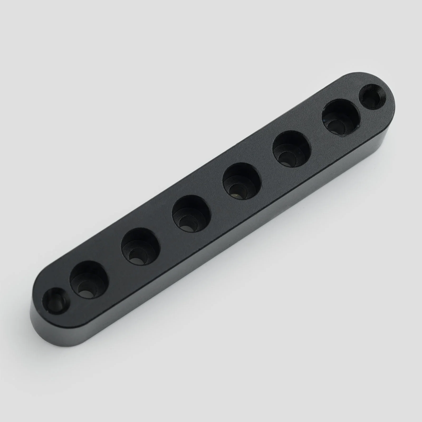 Guyker FB-06 CNC Aluminum 6-String Ferrule Block for Through-Body Guitars - Image 6