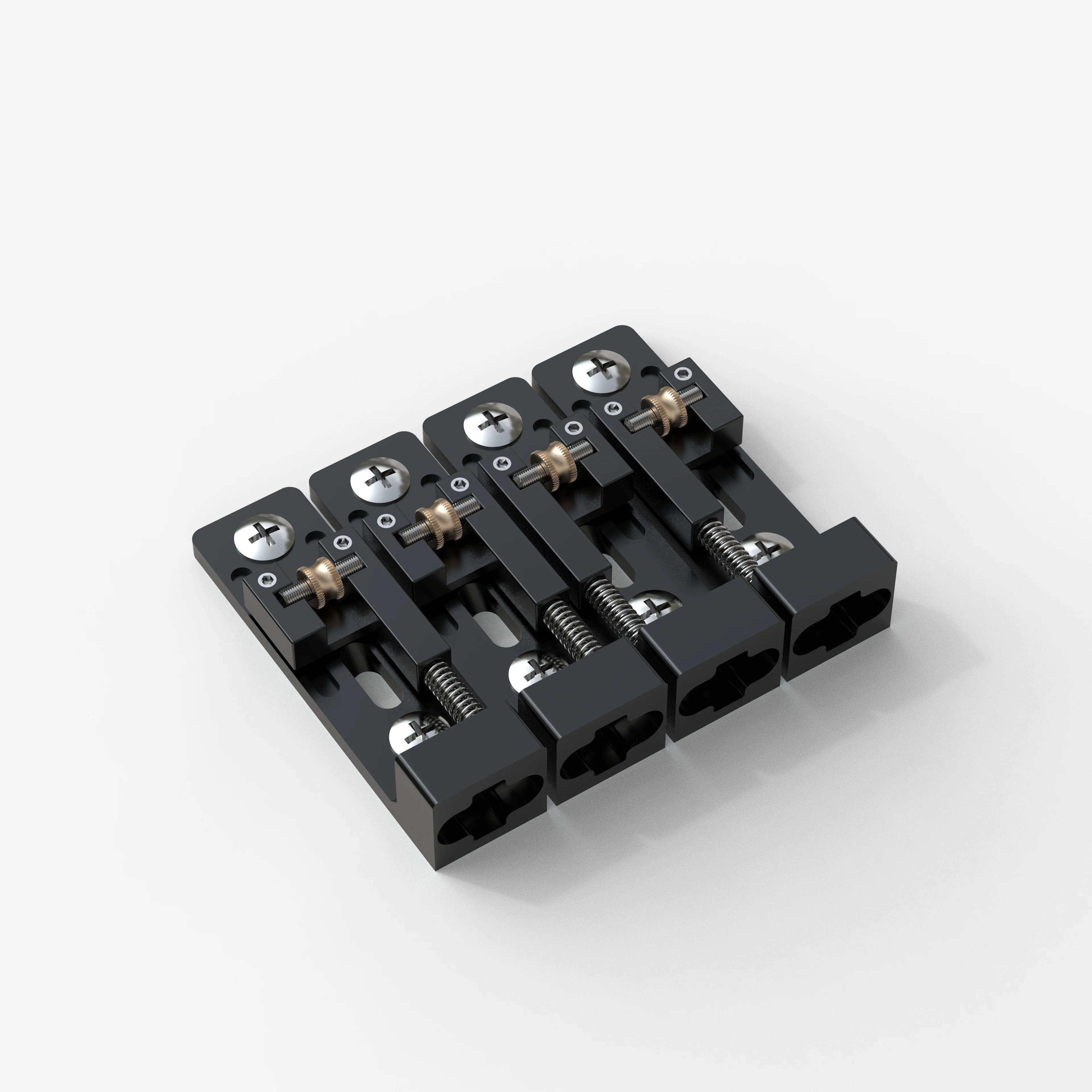 Guyker GB111 Individual Roller Bridge for 4/5-String Electric Bass - Image 5