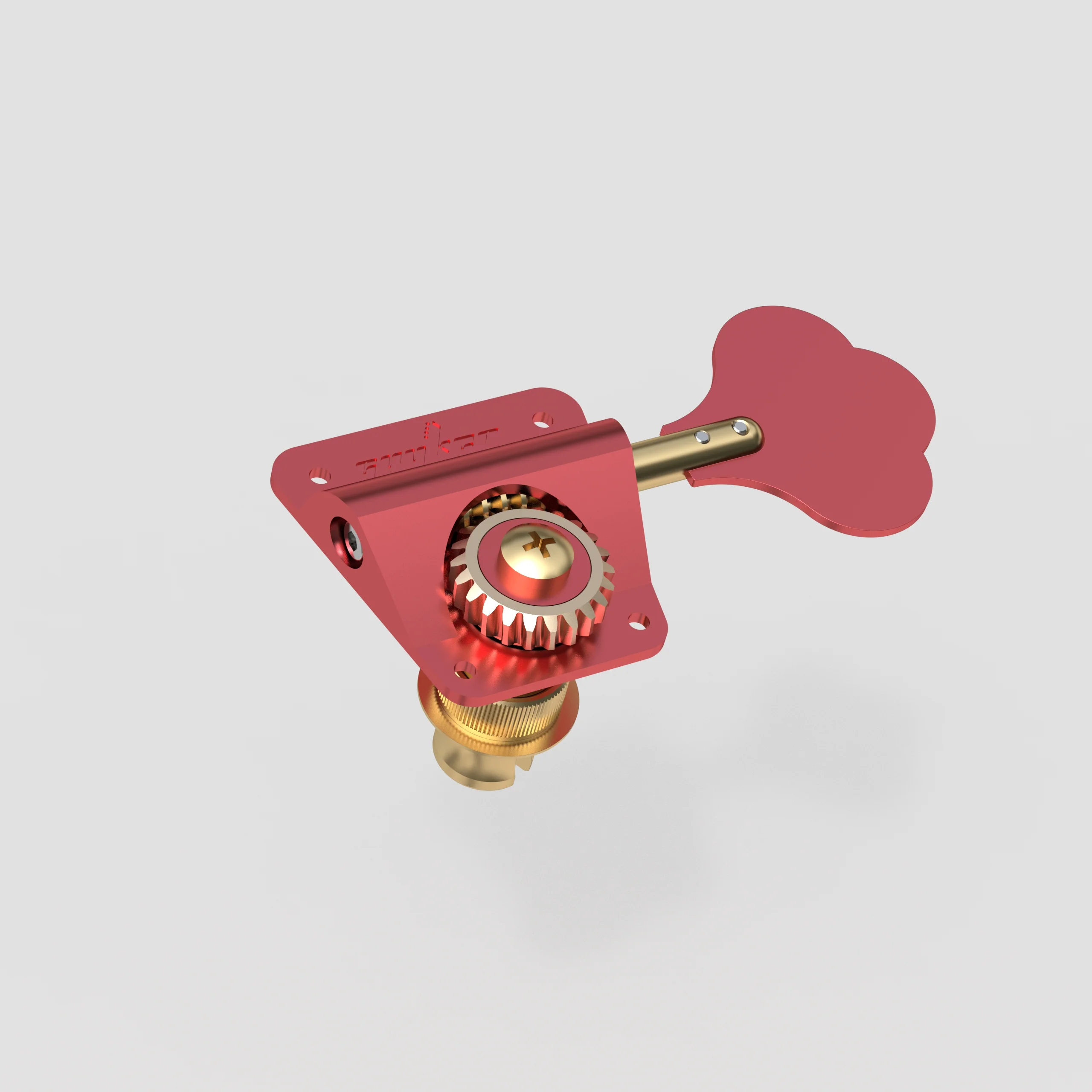 Guyker GB200 CNC Machined Bass Tuner Aluminum Alloy Housing - Image 4