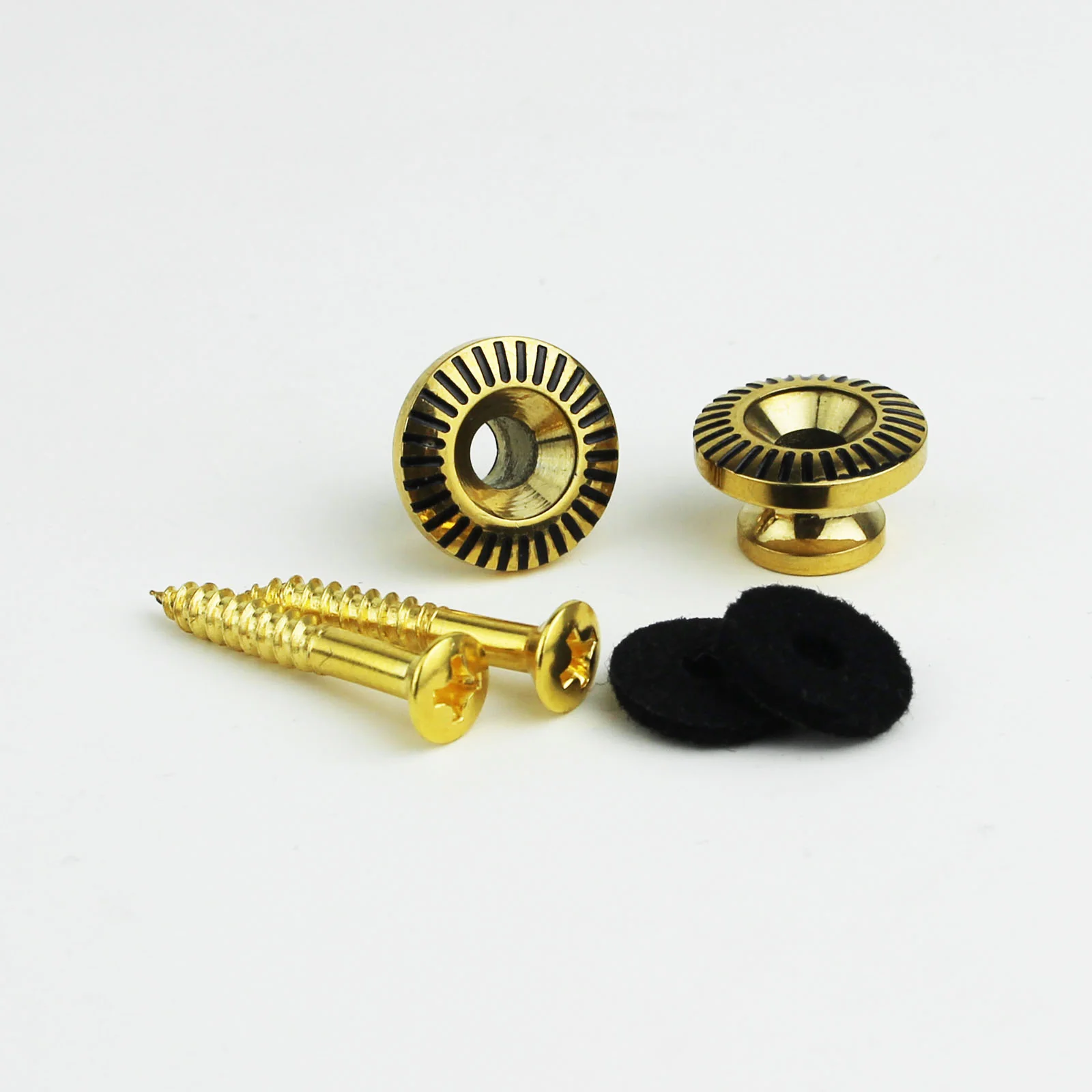 Guyker GE004 Quick Release Brass Strap Locks Secure Guitar/Bass Strap Buttons Retainers - Image 7