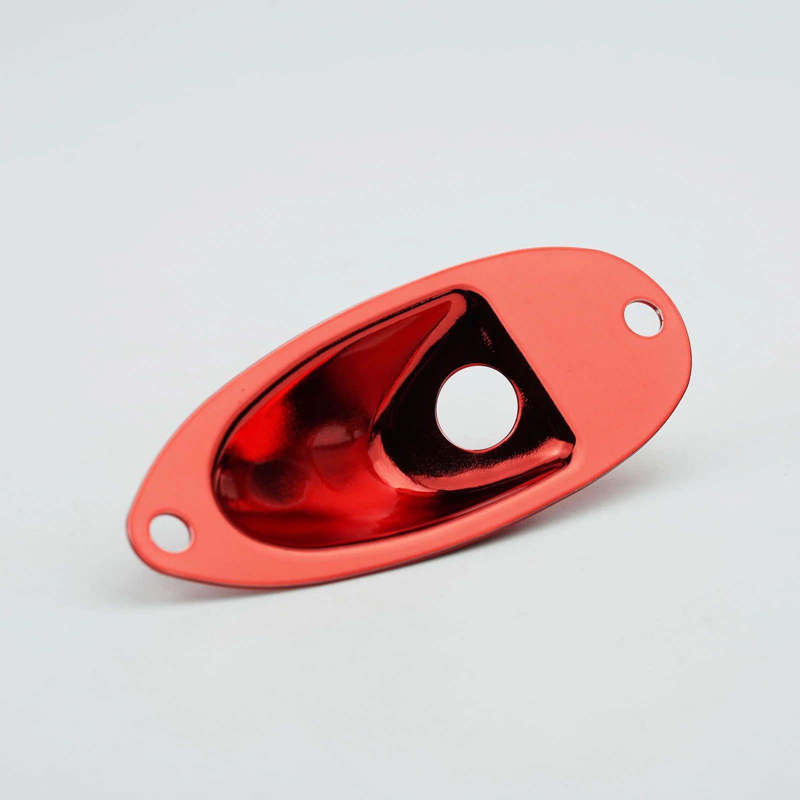 Guyker GJ008 + GJ007 Metal Jack Plate Oval Boat Style for Electric Guitar & Bass - Image 12