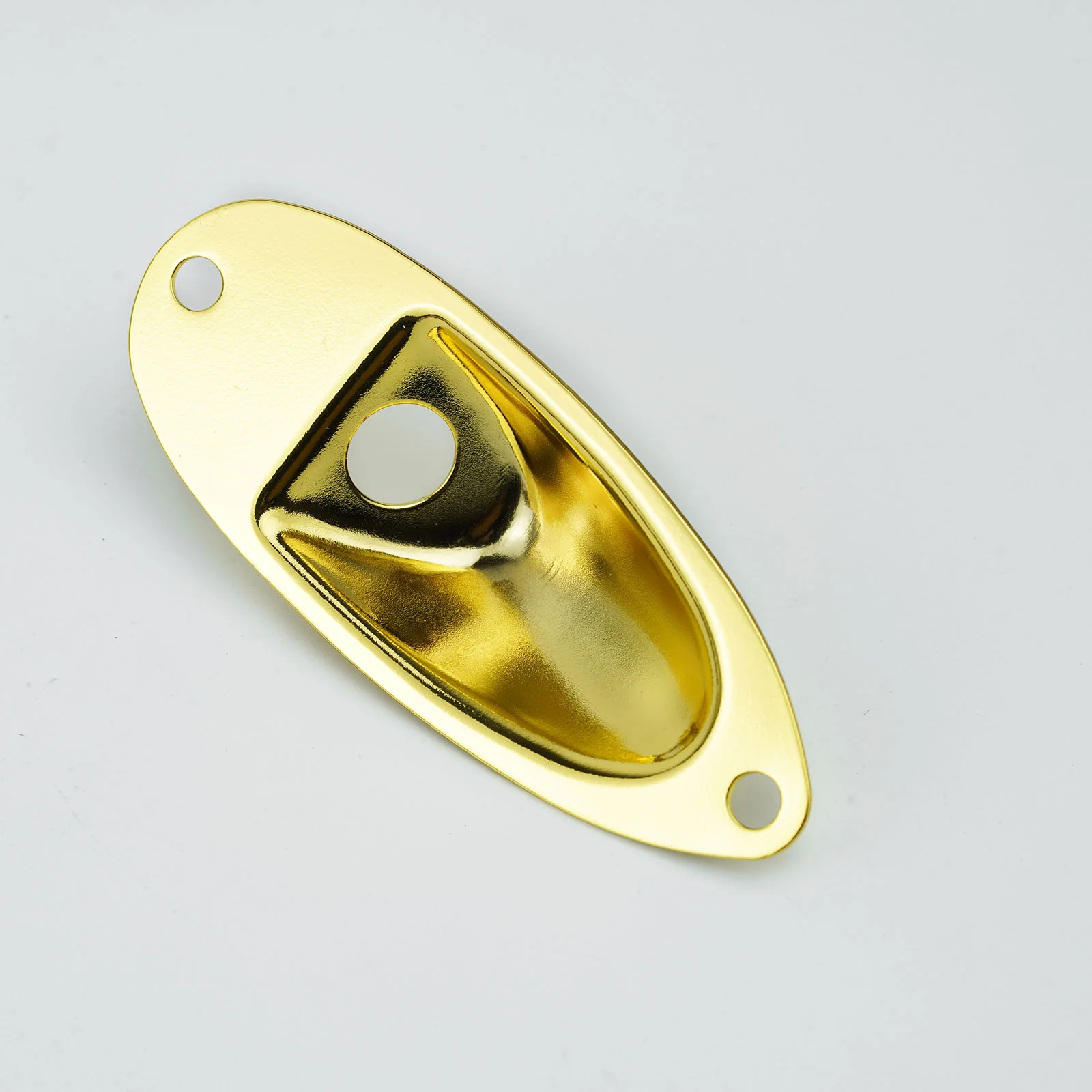 Guyker GJ008 + GJ007 Metal Jack Plate Oval Boat Style for Electric Guitar & Bass - Image 13