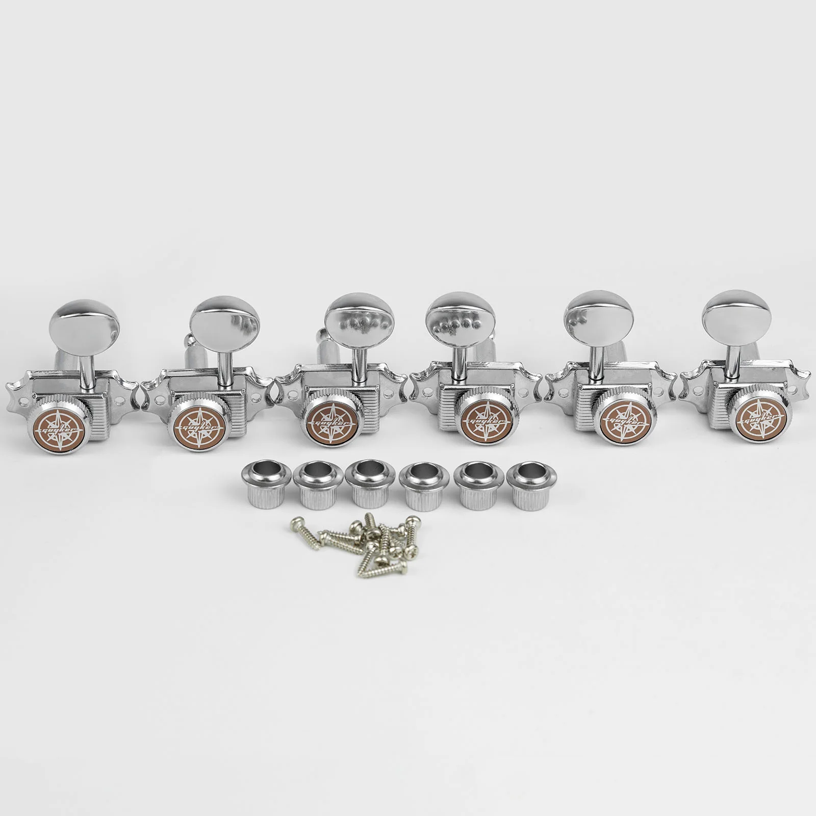 GUYKER GK-45SP 3R+3L Locking Tuners Vintage Machine Heads - Image 4