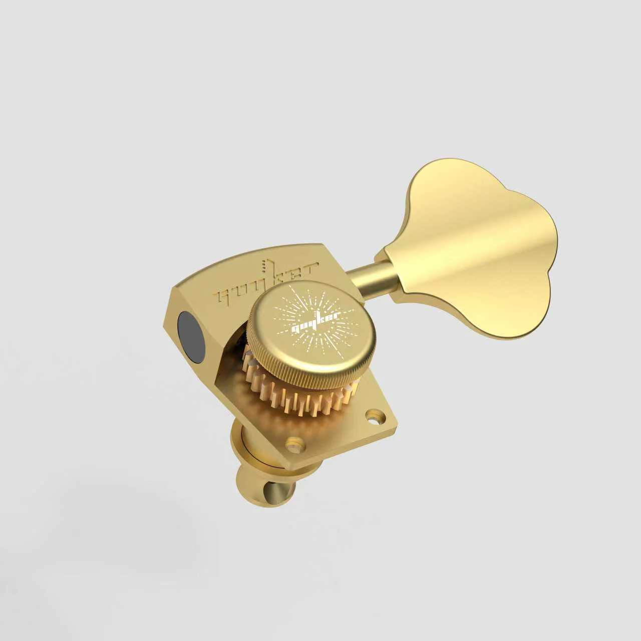 Guyker GKA-3639SP Locking Bass Tuning Machine 1:26 Ratio with CNC Aluminum Alloy Body - Image 3
