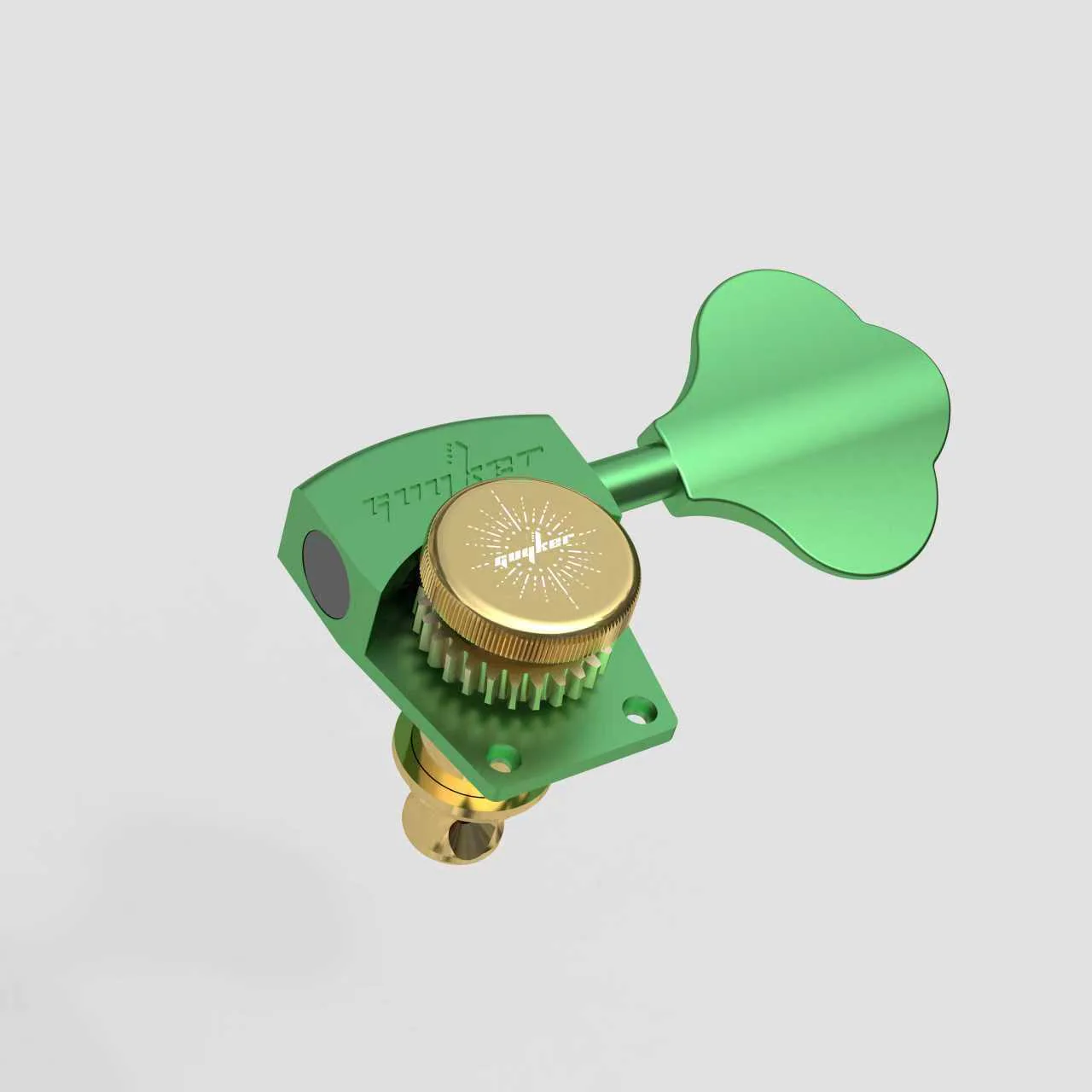 Guyker GKA-3639SP Locking Bass Tuning Machine 1:26 Ratio with CNC Aluminum Alloy Body - Image 5