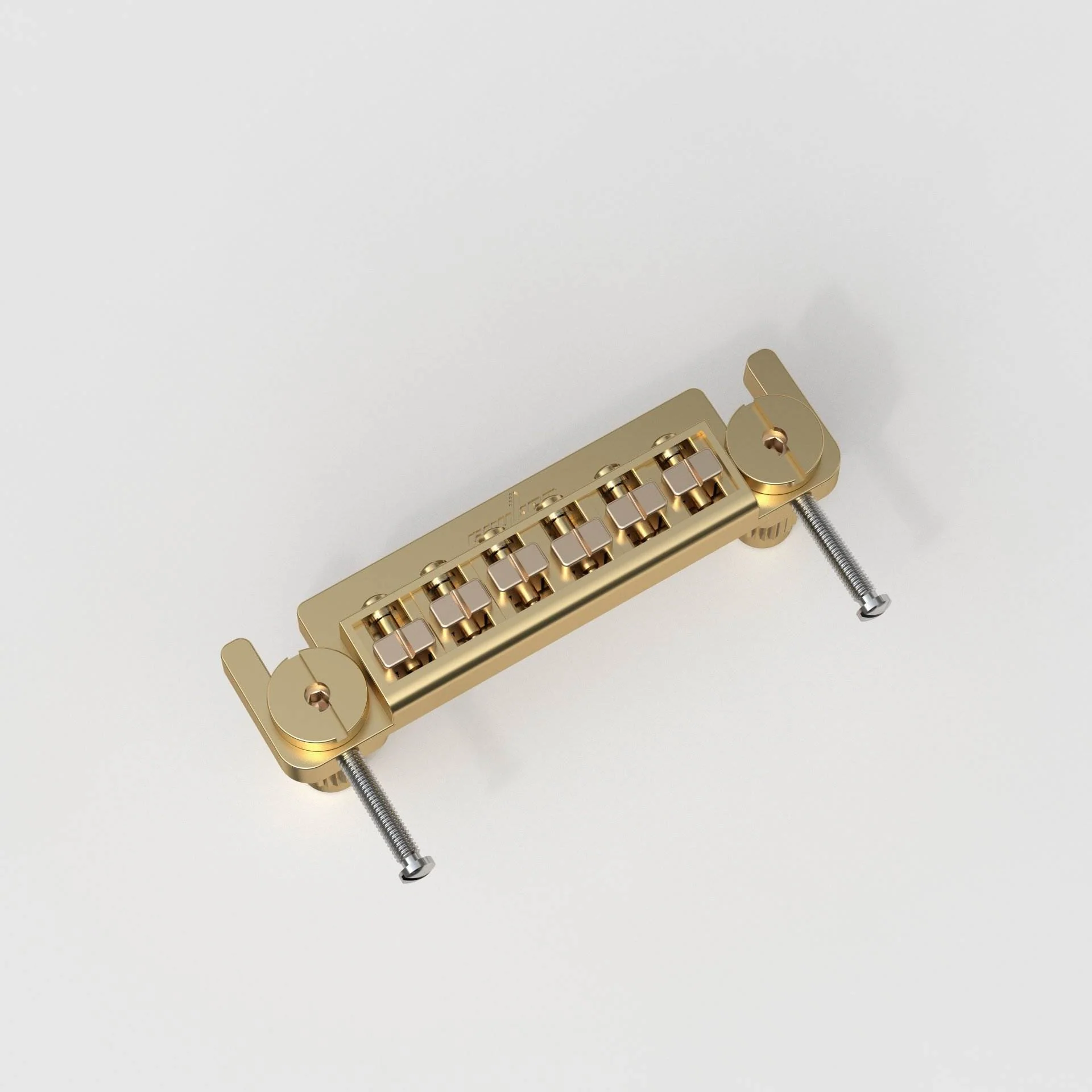 Guyker GM004 Wraparound Guitar Bridge with Locking Studs for 6-String Electric Guitar - Image 5
