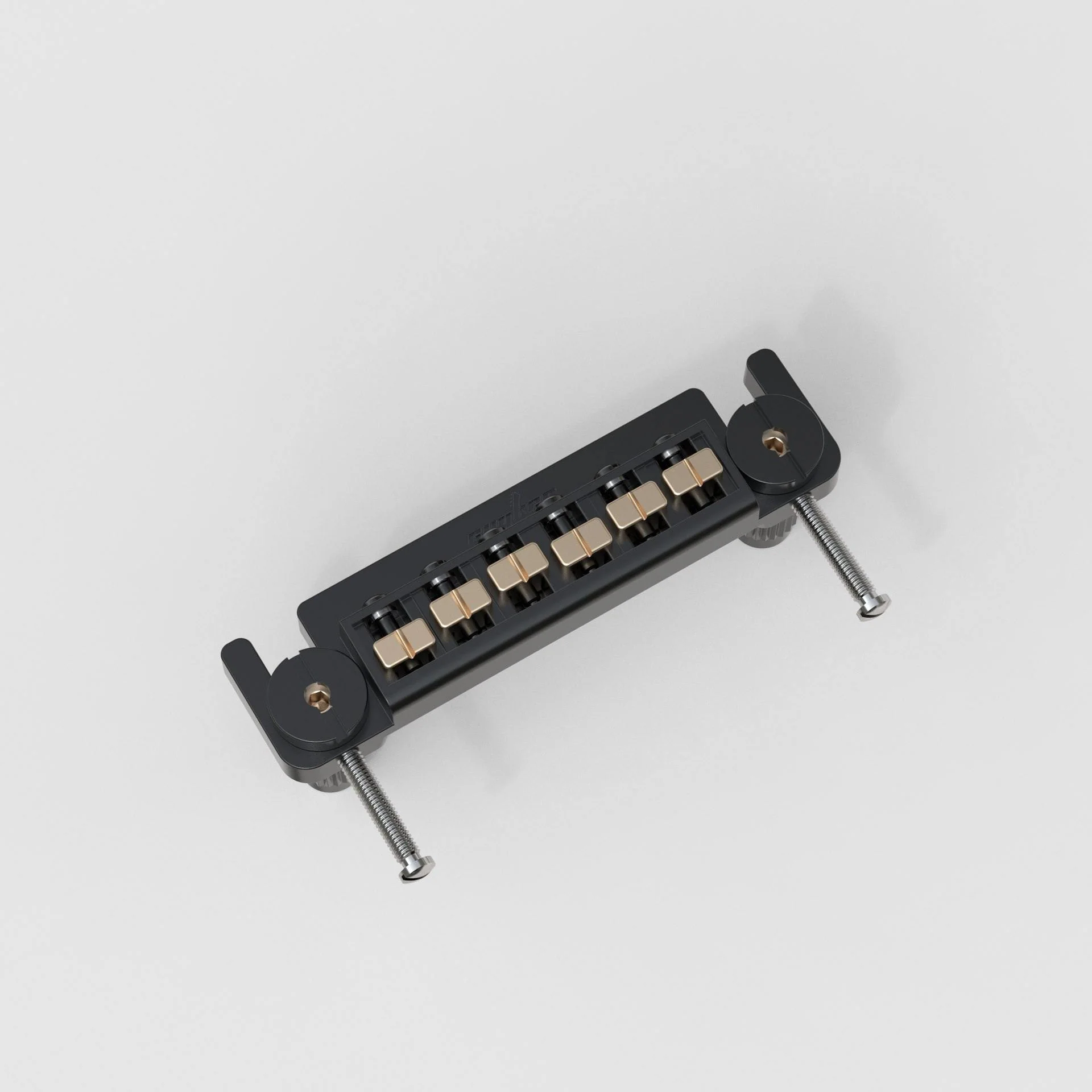 Guyker GM004 Wraparound Guitar Bridge with Locking Studs for 6-String Electric Guitar - Image 8