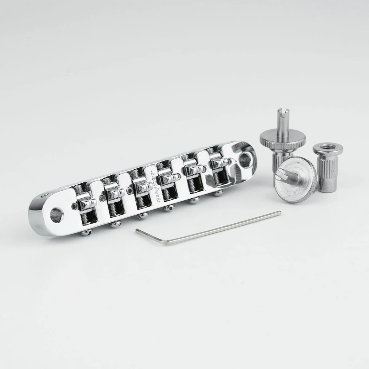 Guyker GM010 Adjustable Locking Bridge – Zinc Alloy for Electric Guitars - Image 3