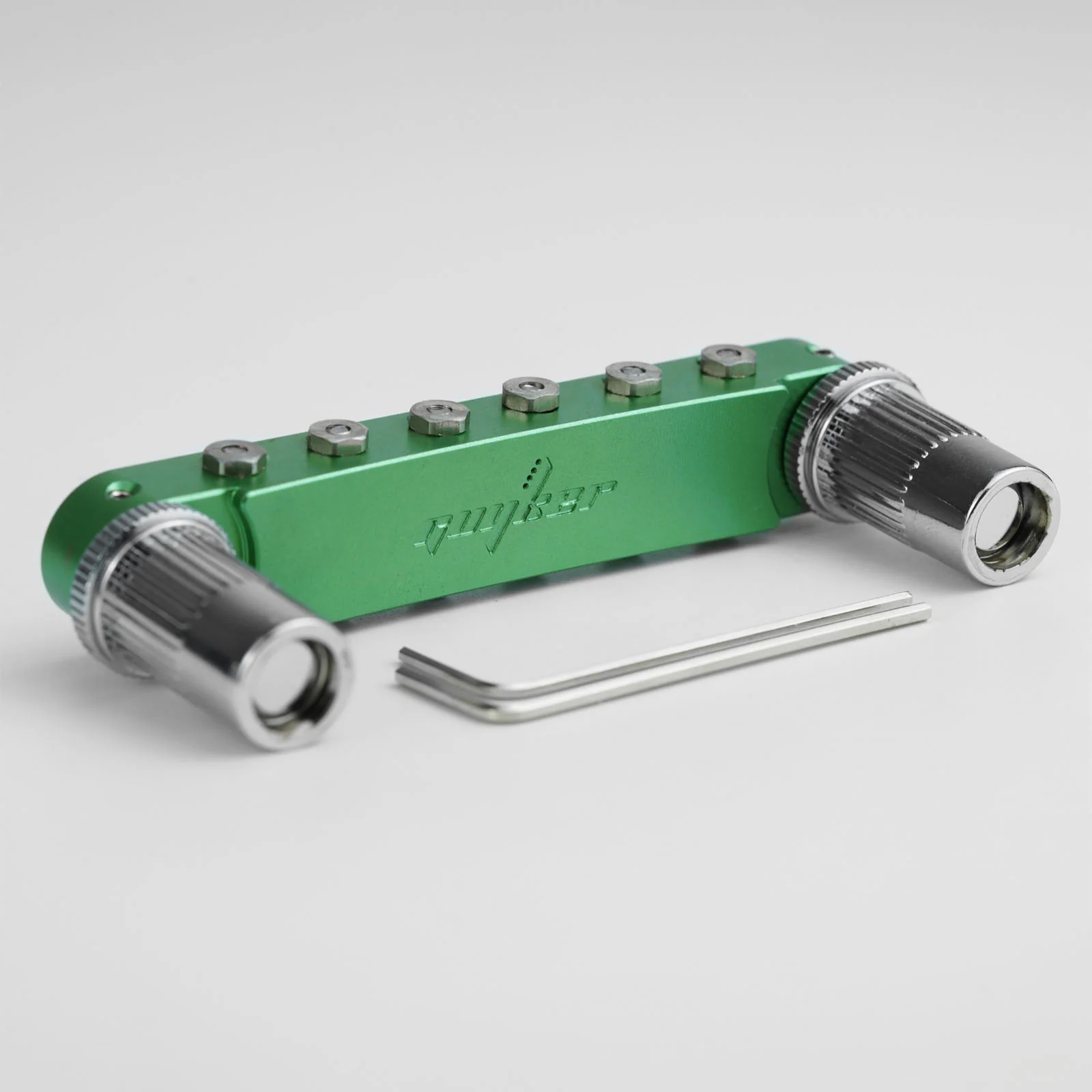 Guyker GMA-009A Adjustable Tune-O-Matic Style Guitar Bridge with Brass Saddles - Image 19