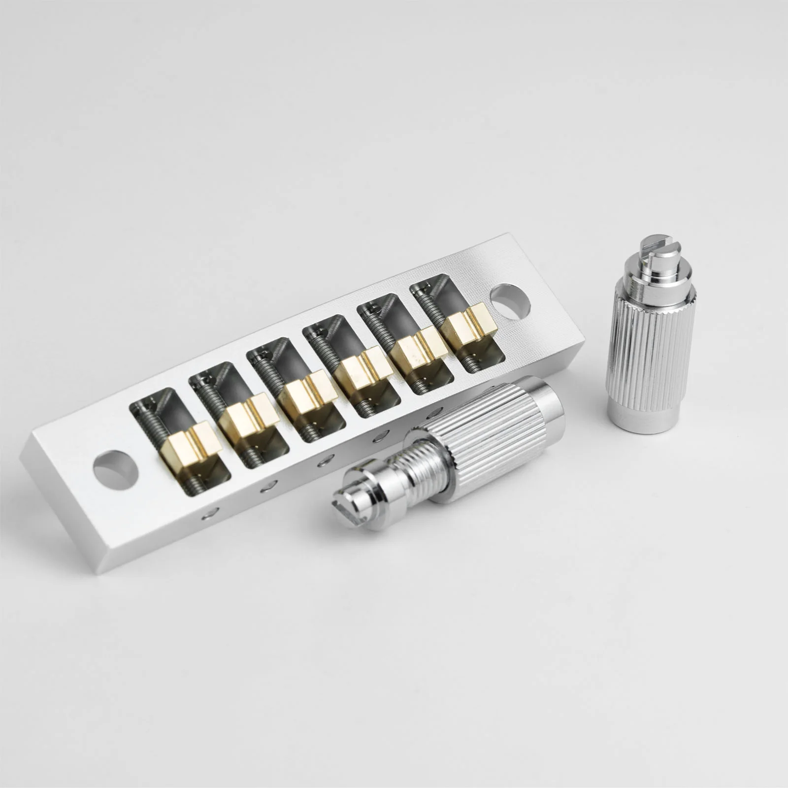 Guyker GMA013 Harmonica-Style Tune-O-Matic Bridge for LP/SG Guitars - Image 5
