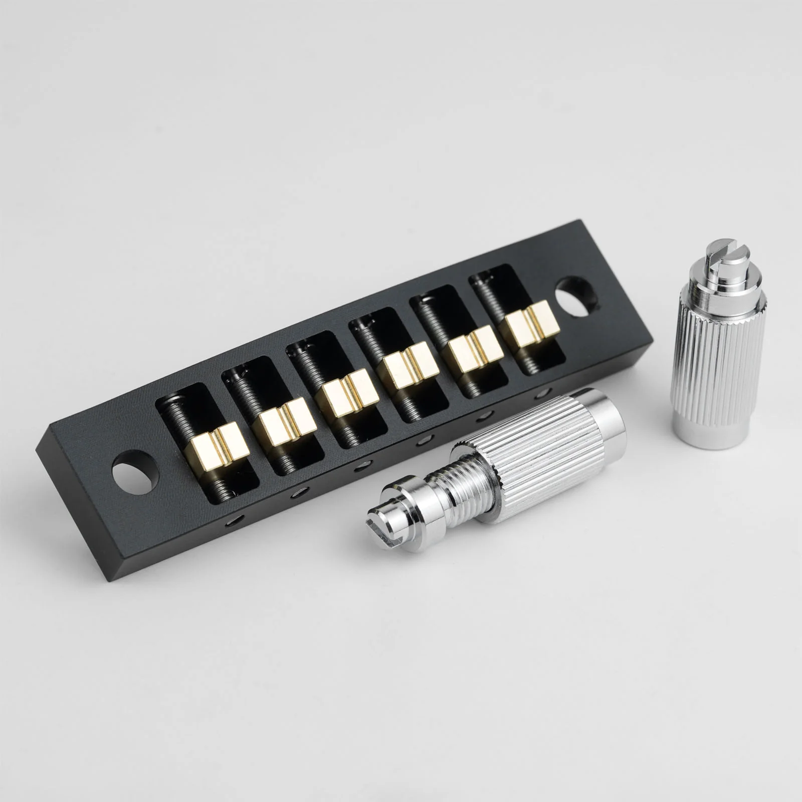 Guyker GMA013 Harmonica-Style Tune-O-Matic Bridge for LP/SG Guitars - Image 8