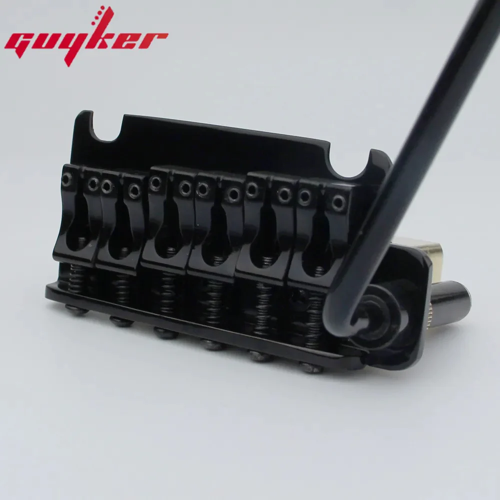 Guyker ST Fixed Tremolo Bridge 2-Point 10.8mm Spacing Brass Block GG510 - Image 7