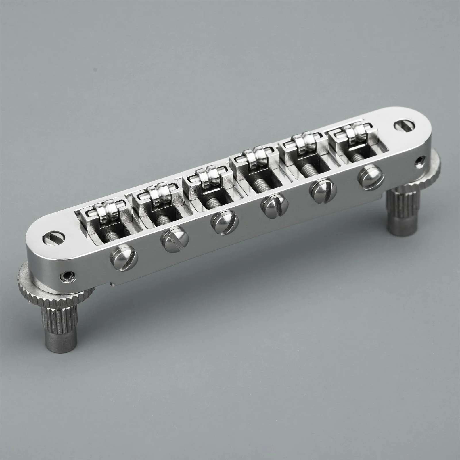 Guyker GS001+GM015-Ti Titanium Tune-O-Matic Bridge+Stop Bar Tailpiece with Anchors and Studs for LP SG Guitars - Image 8