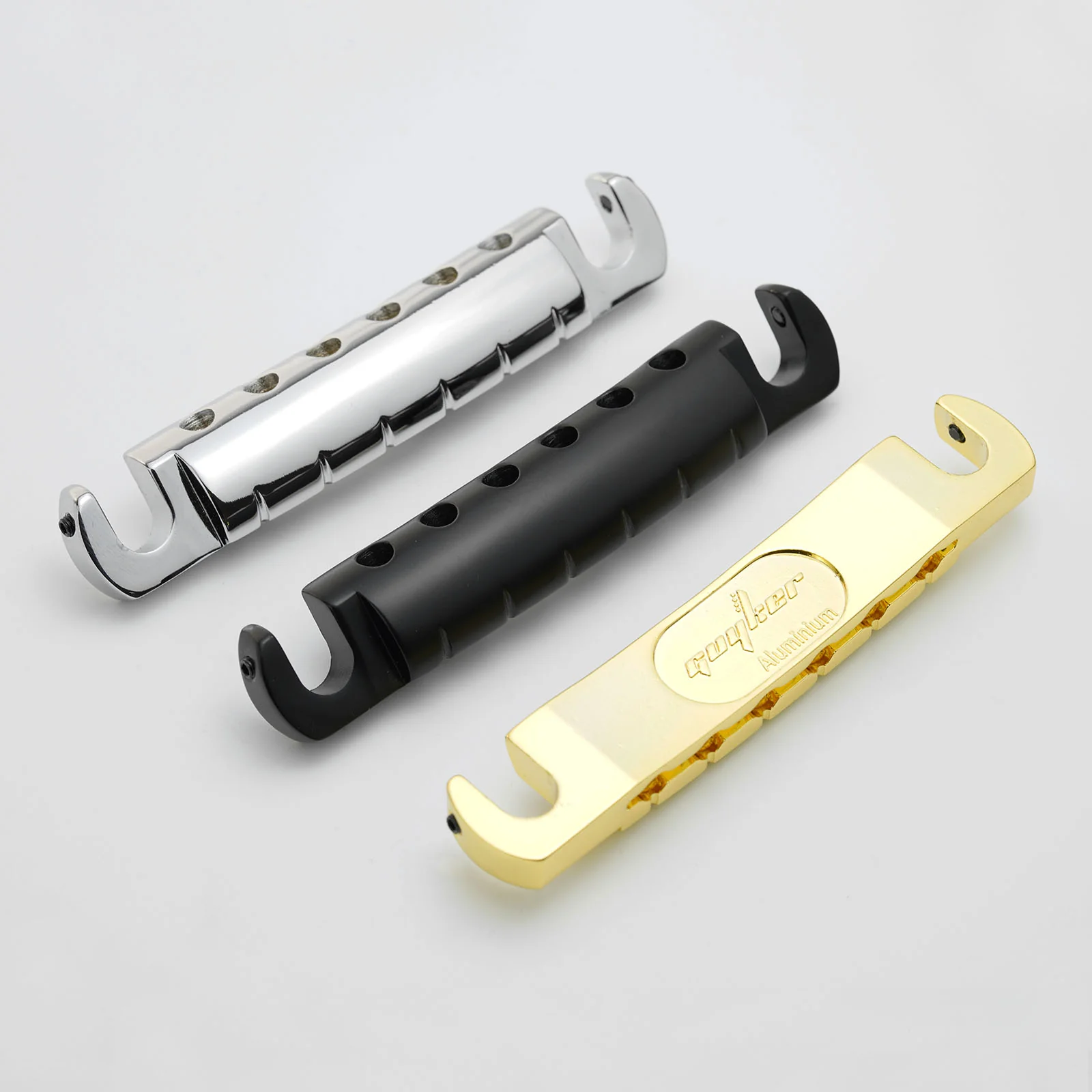 Guyker GS002 Upgraded Stop Bar Tailpiece for Electric Guitar, Aluminum Alloy - Image 3