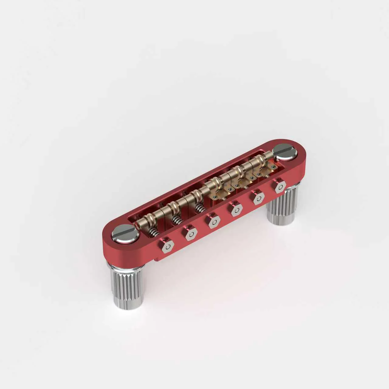 Guyker Guitar Bridge GMA-016A with Adjustable String Spacing - Image 3