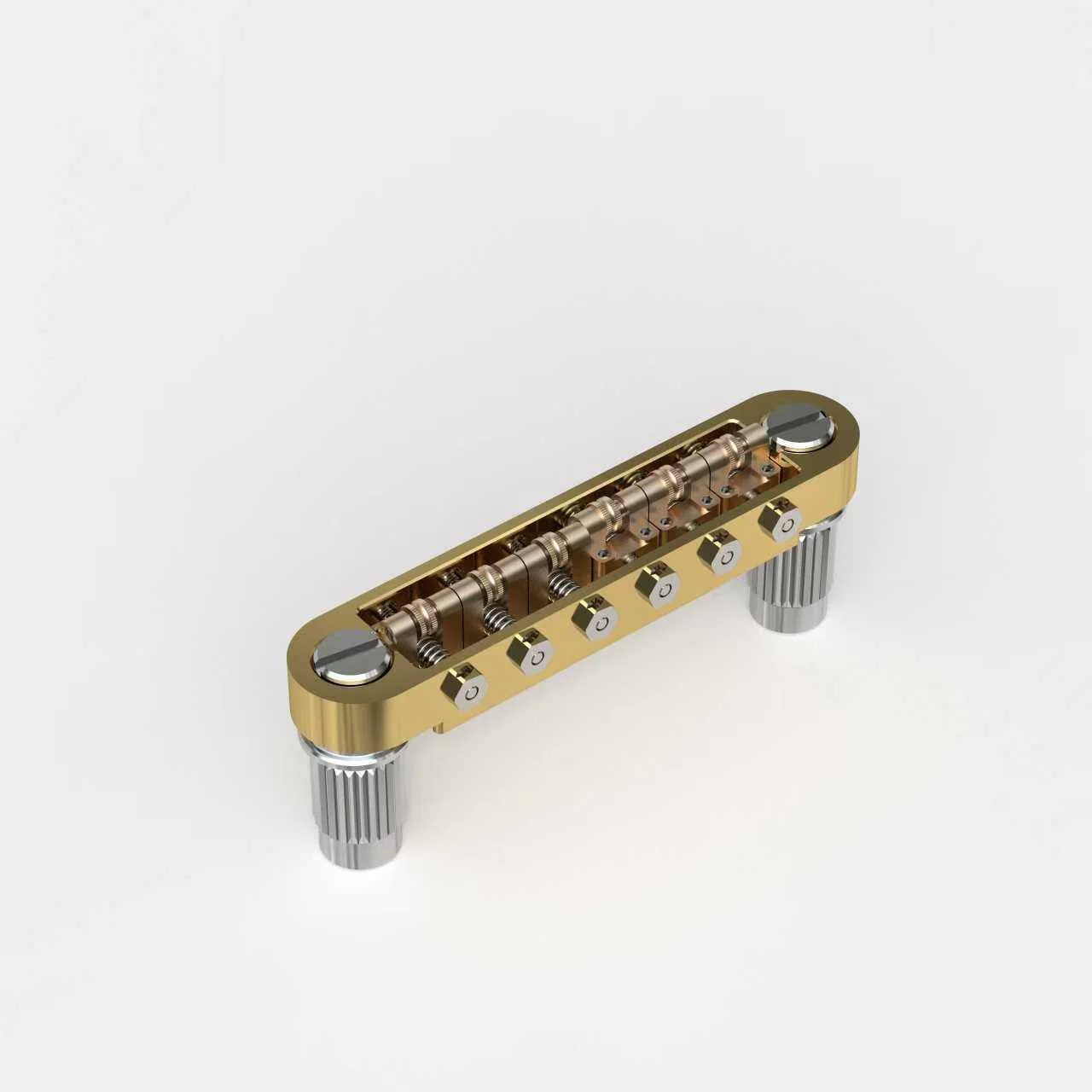 Guyker Guitar Bridge GMA-016A with Adjustable String Spacing - Image 5
