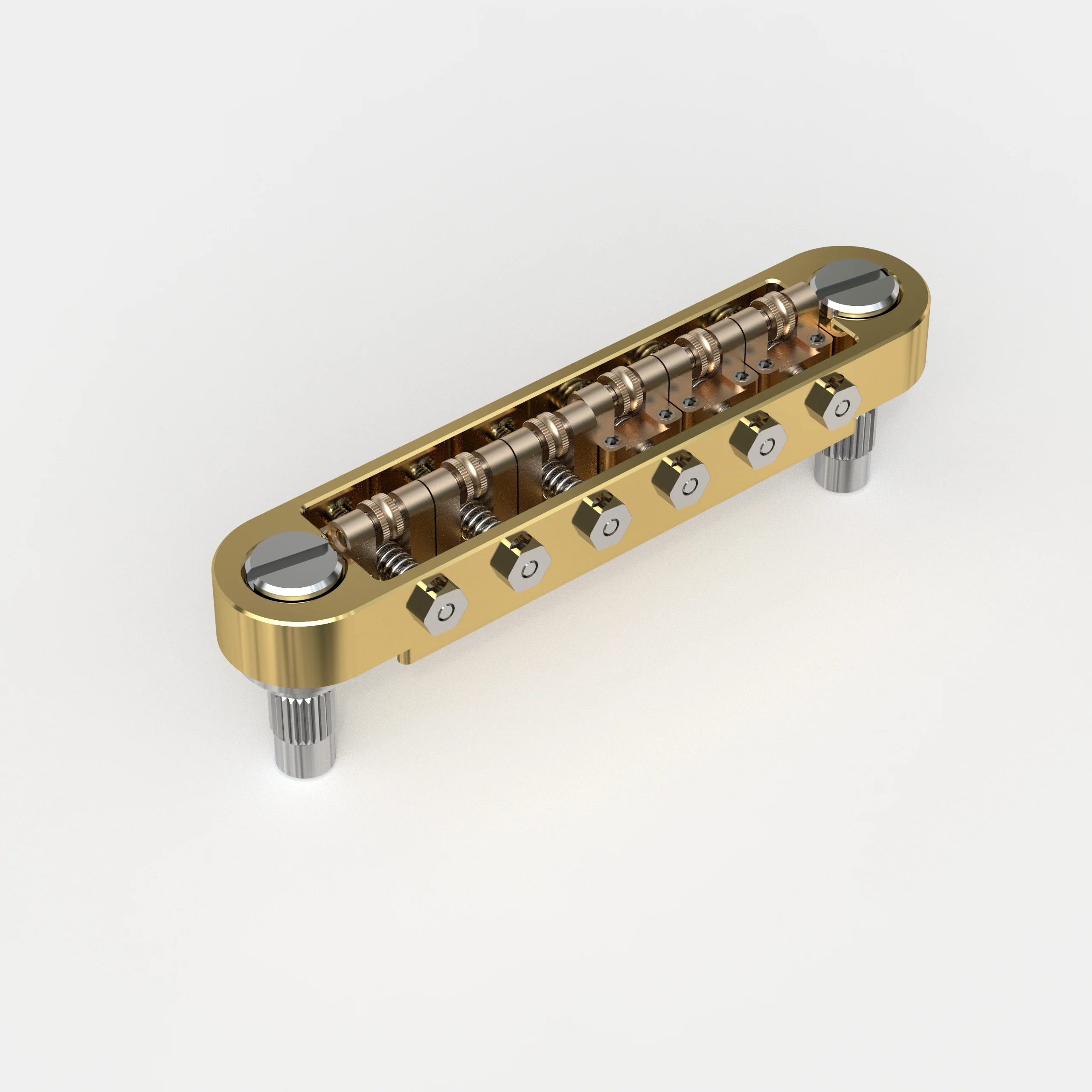 Guyker Guitar Bridge GMA-016B with Adjustable String Spacing - Image 5