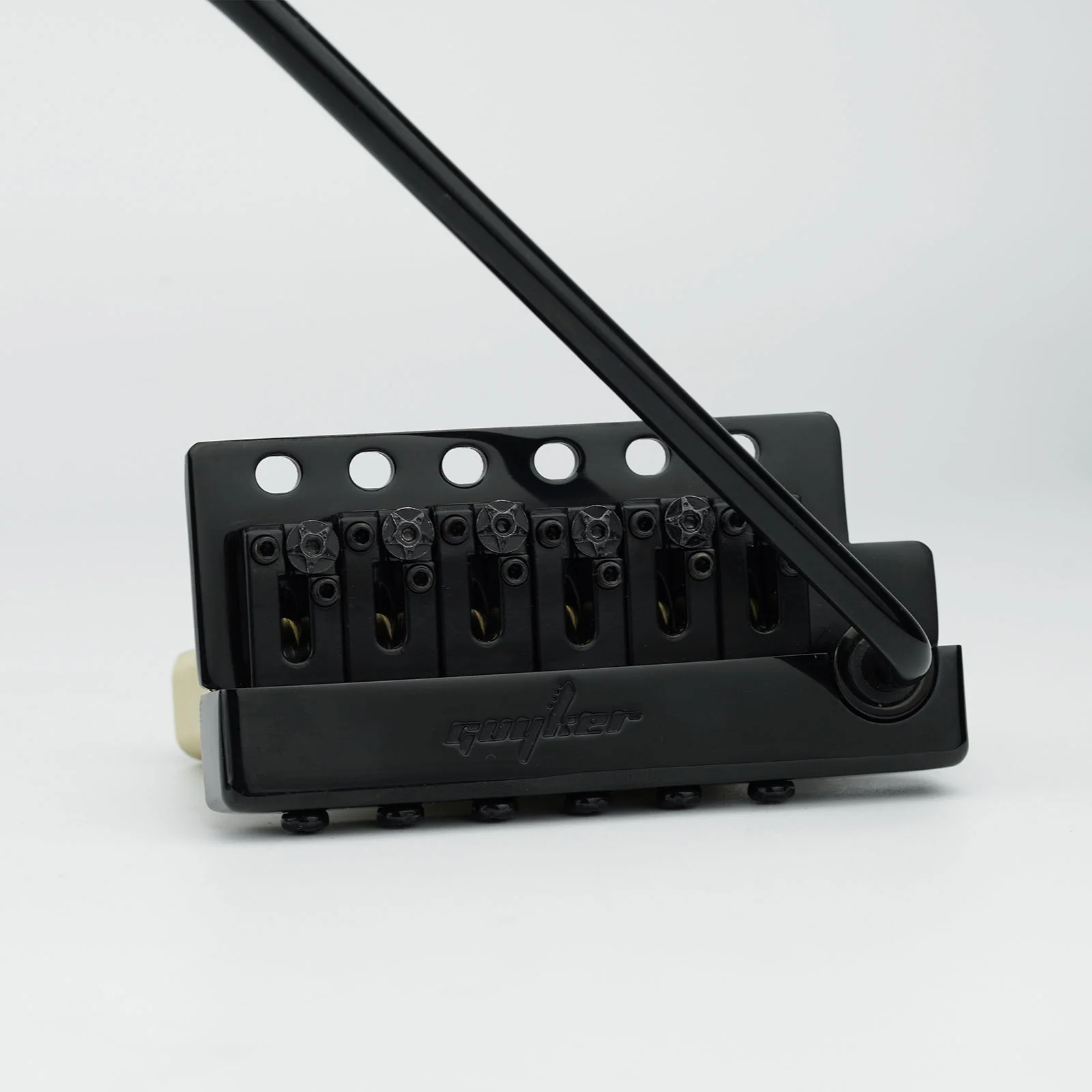 Guyker GG1009A-S Guitar Tremolo Bridge with Locking Saddles and Brass Block 10.8MM String Space - Image 12