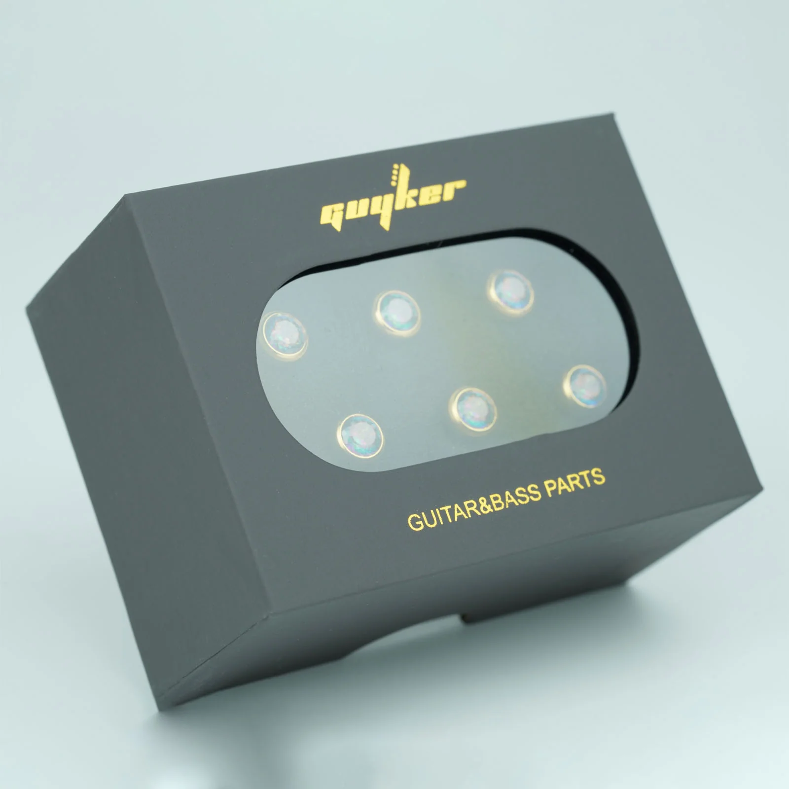 Guyker GX-008 Acoustic Guitar Bridge Pins with Colored Diamond - Image 8