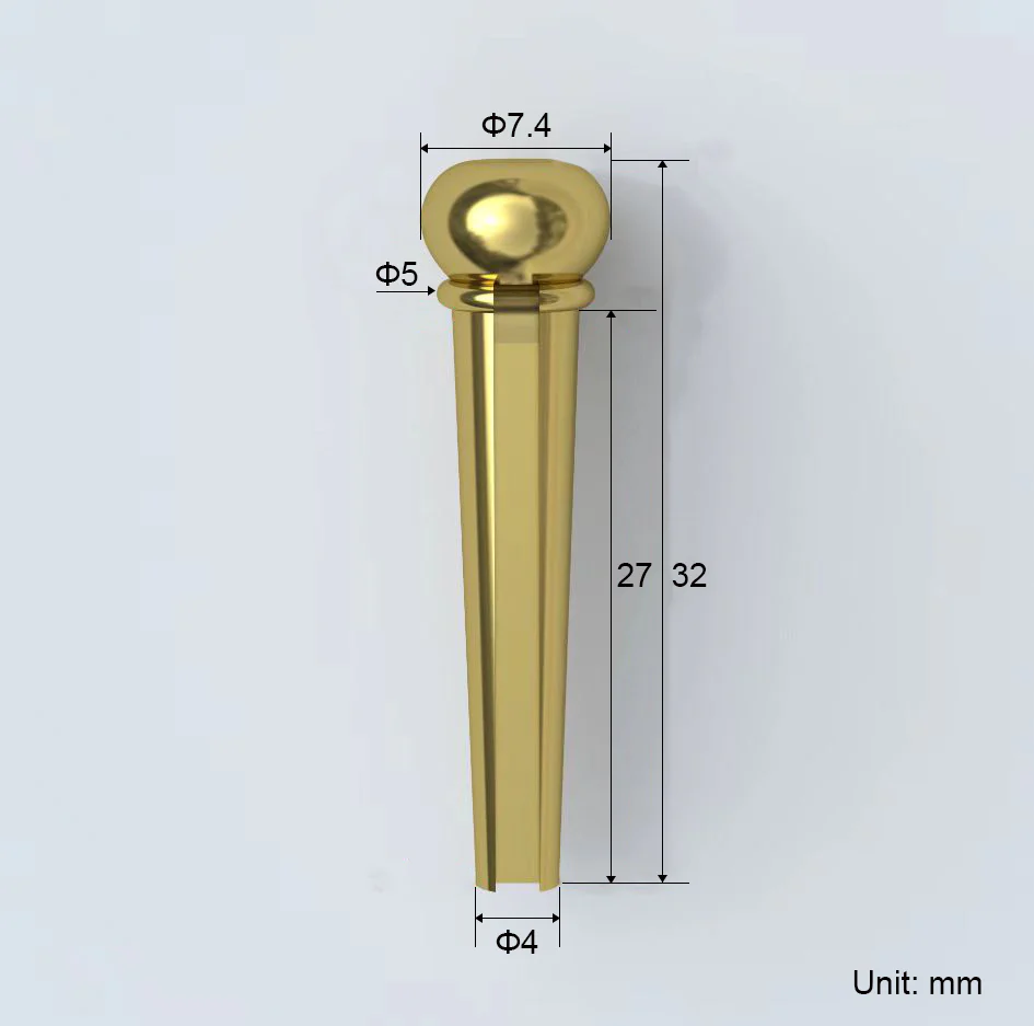 Guyker GX-008 Acoustic Guitar Bridge Pins with Colored Diamond - Image 9