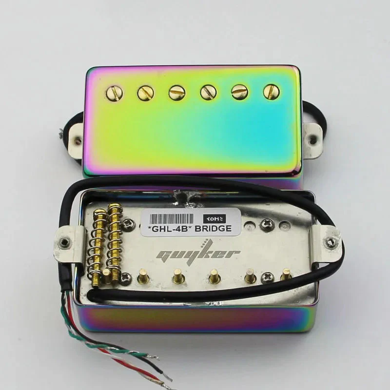 GUYKER Humbucker LP RB Guitar Alnico Chameleon Pickup Rainbow color - Image 3