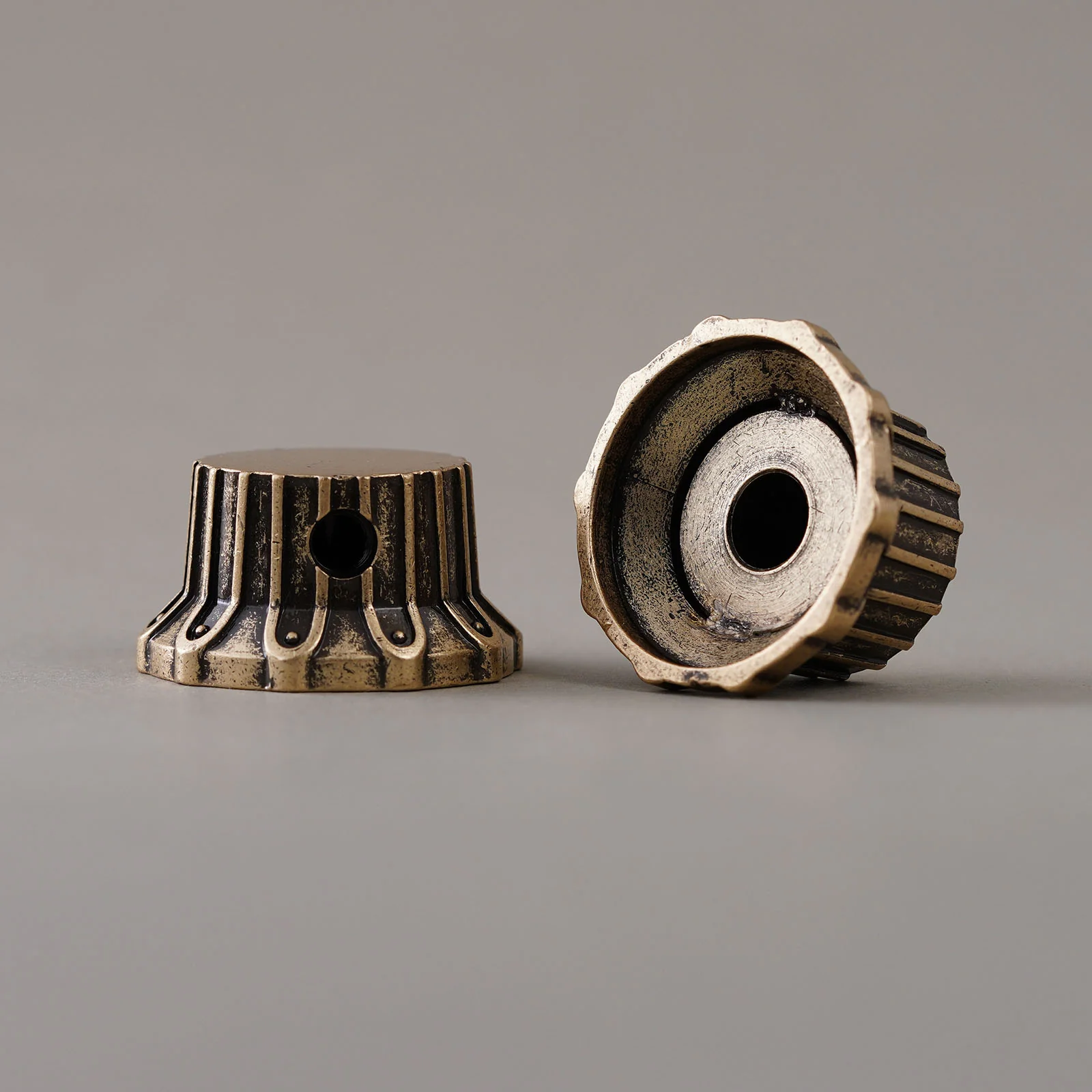 Guyker NKB-002 Potentiometer Knob Set Gold Bronze Black Diameter 6MM - Image 12