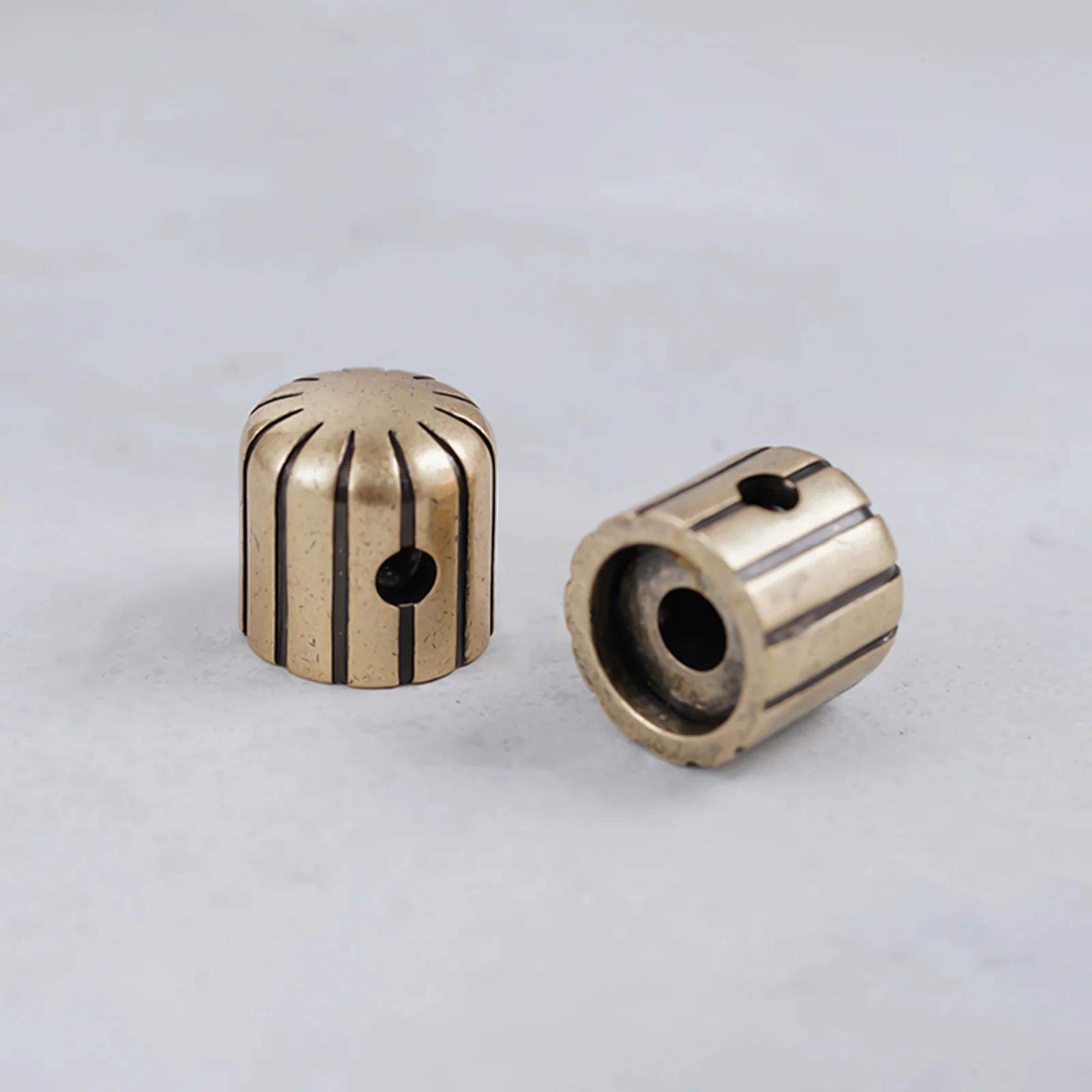 Guyker NKB-003 Potentiometer Knob Set Gold Bronze Chrome Diameter 6MM - Image 4
