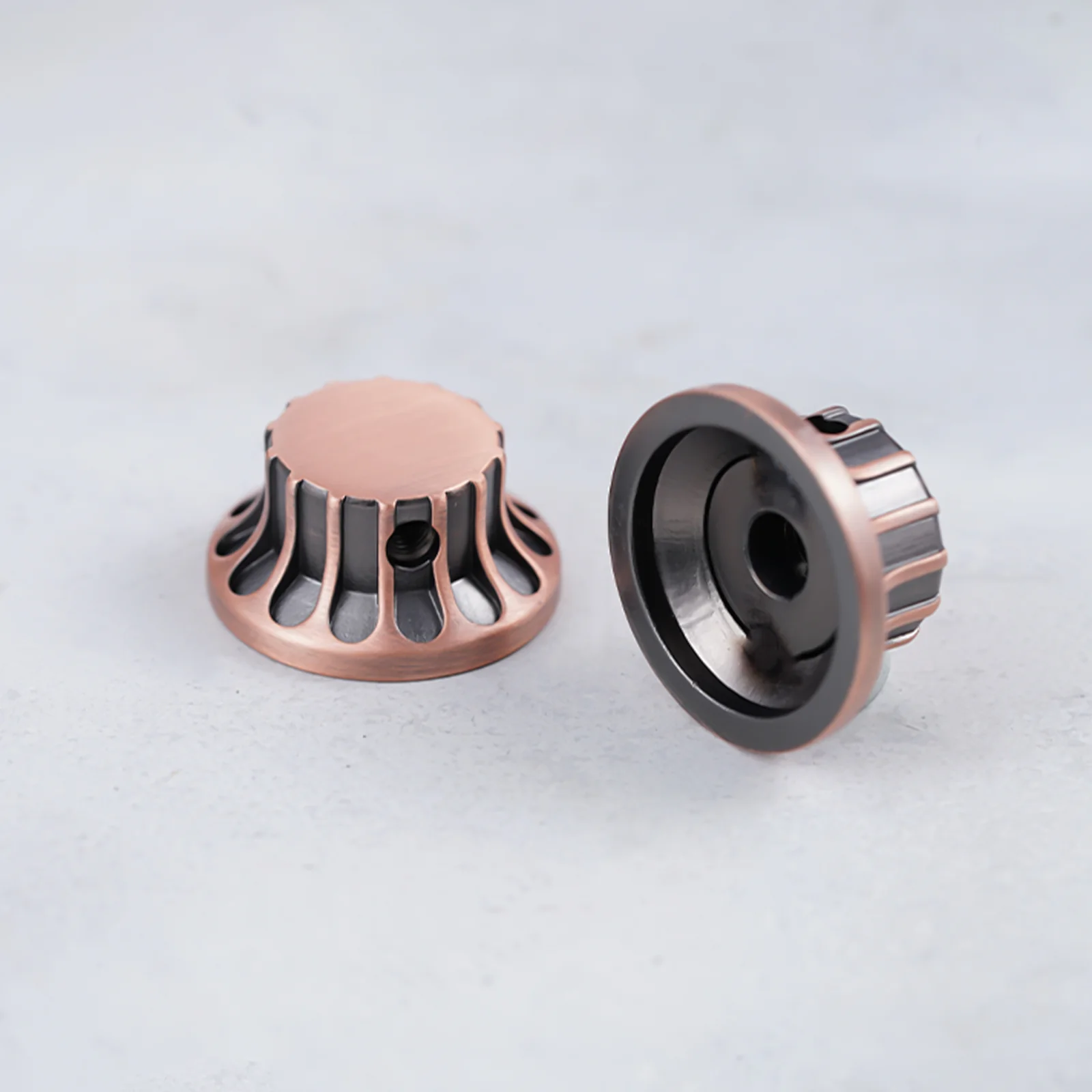 Guyker NKB-005 Potentiometer Knob Set Gold Bronze Chrome Diameter 6MM - Image 5