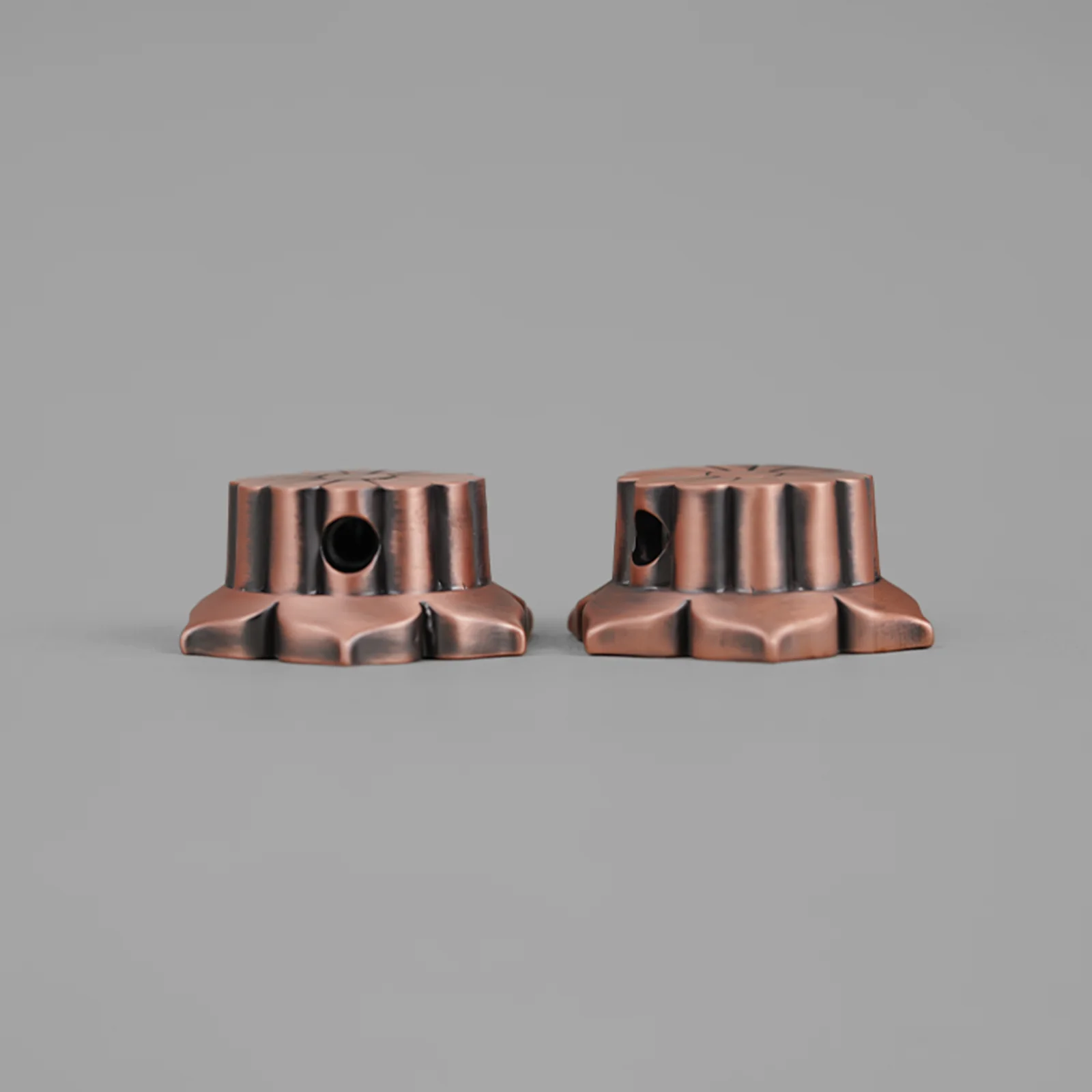 Guyker NKB-006 Potentiometer Knob Flower Style Set Gold Bronze Diameter 6MM - Image 5