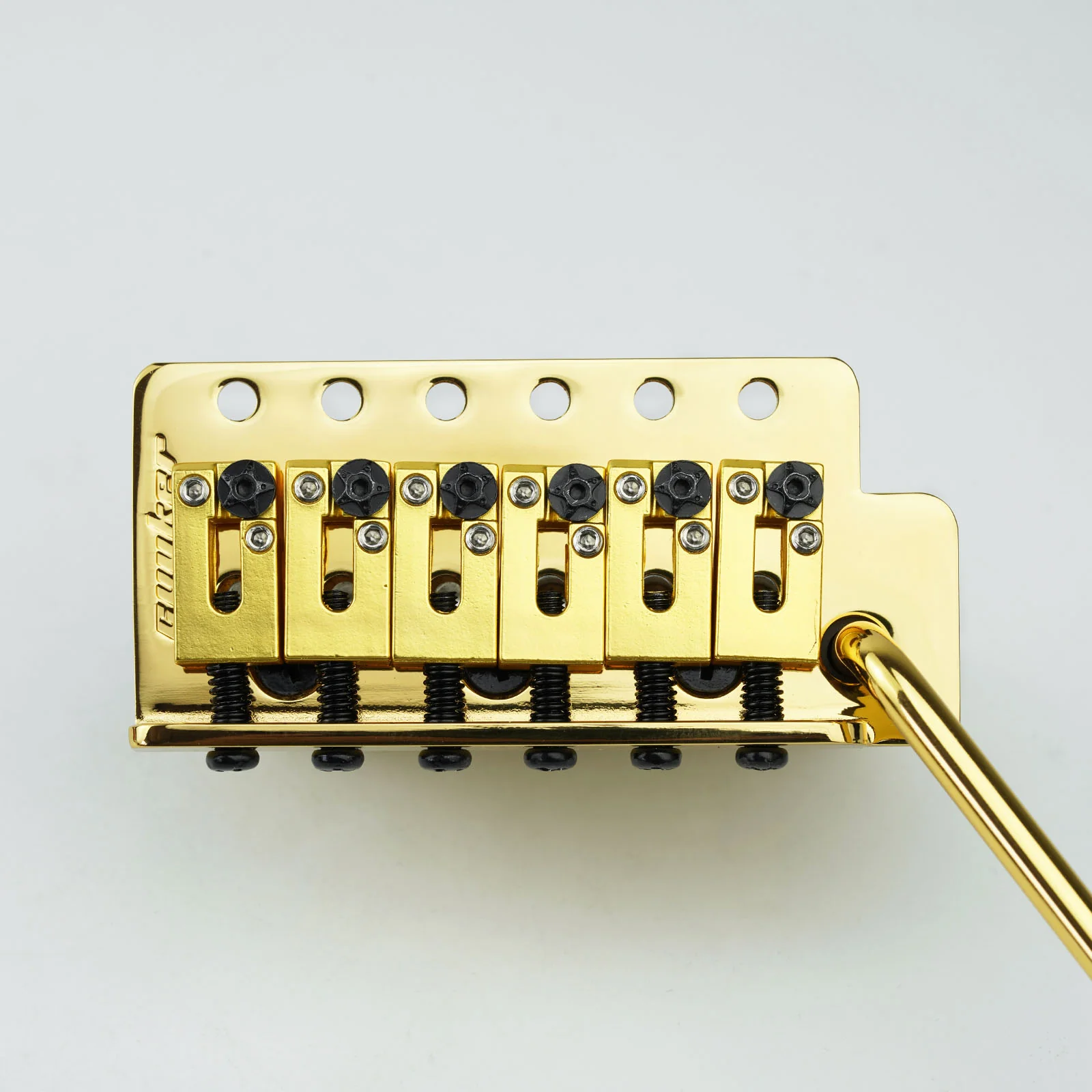 Guyker GG1001-S 6-Point Tremolo Bridge with Locking Stainless Steel Saddles - Image 6