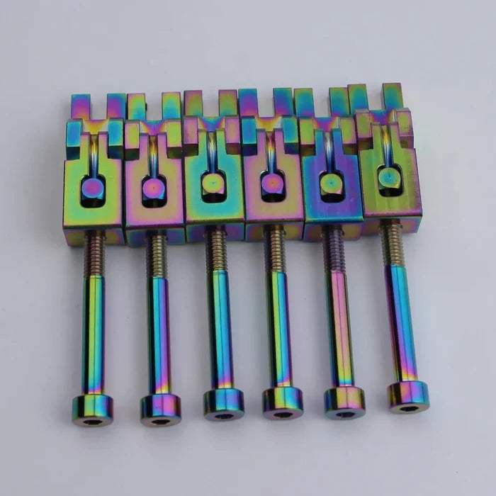 FR-SUS 6ps Steel Bridge Saddles - Compatible with Floyd Rose FR Tremolo System - Image 10