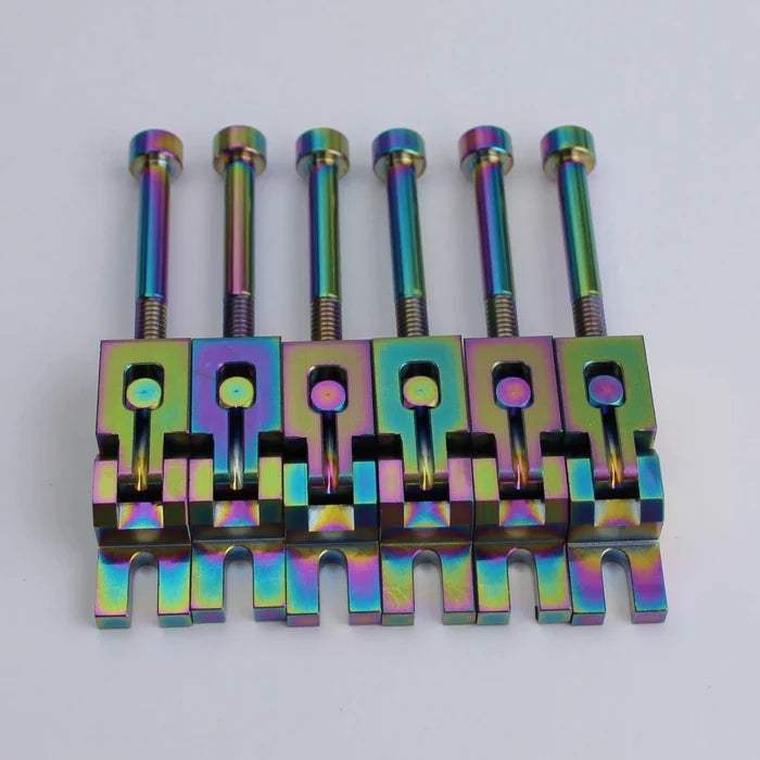 FR-SUS 6ps Steel Bridge Saddles - Compatible with Floyd Rose FR Tremolo System - Image 12