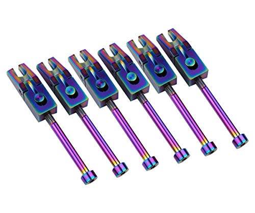 Guyker FR-TI6ps Titanium Alloy Tremolo Bridge Saddles, Floyd Rose Compatible - Image 3